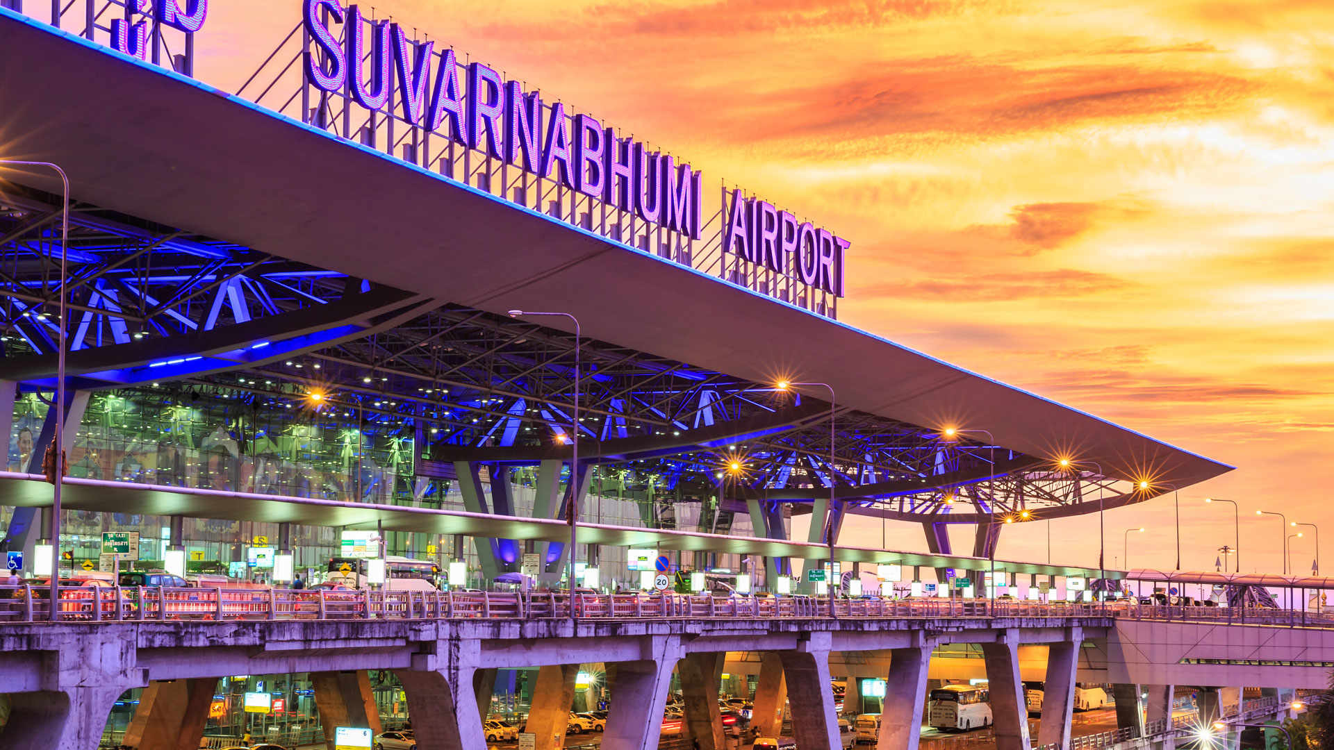 Bangkok Airport, Worlds largest radiant, Cooling system, 1920x1080 Full HD Desktop