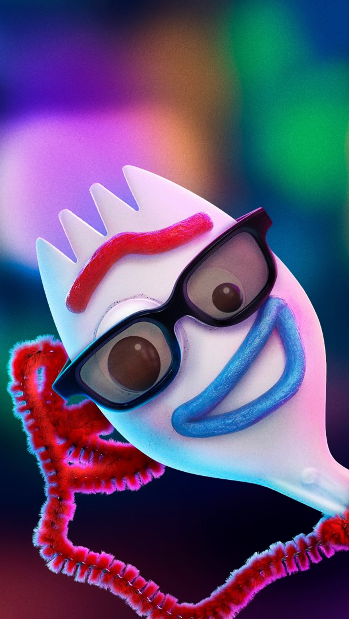 Toy Story 4, Forky, Wallpaper, 1220x2170 HD Phone