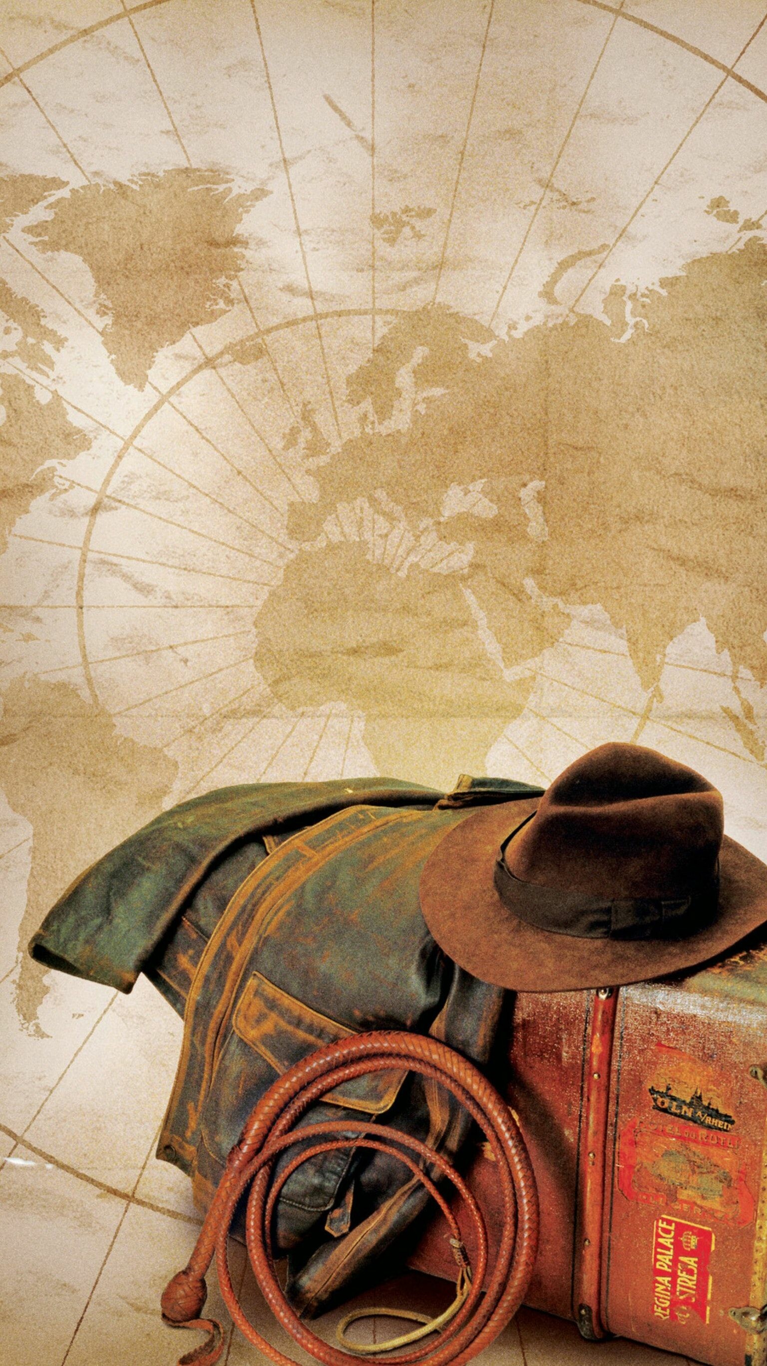 Indiana Jones: The Last Crusade, 1989 movie, Known simply as Indy. 1540x2740 HD Background.