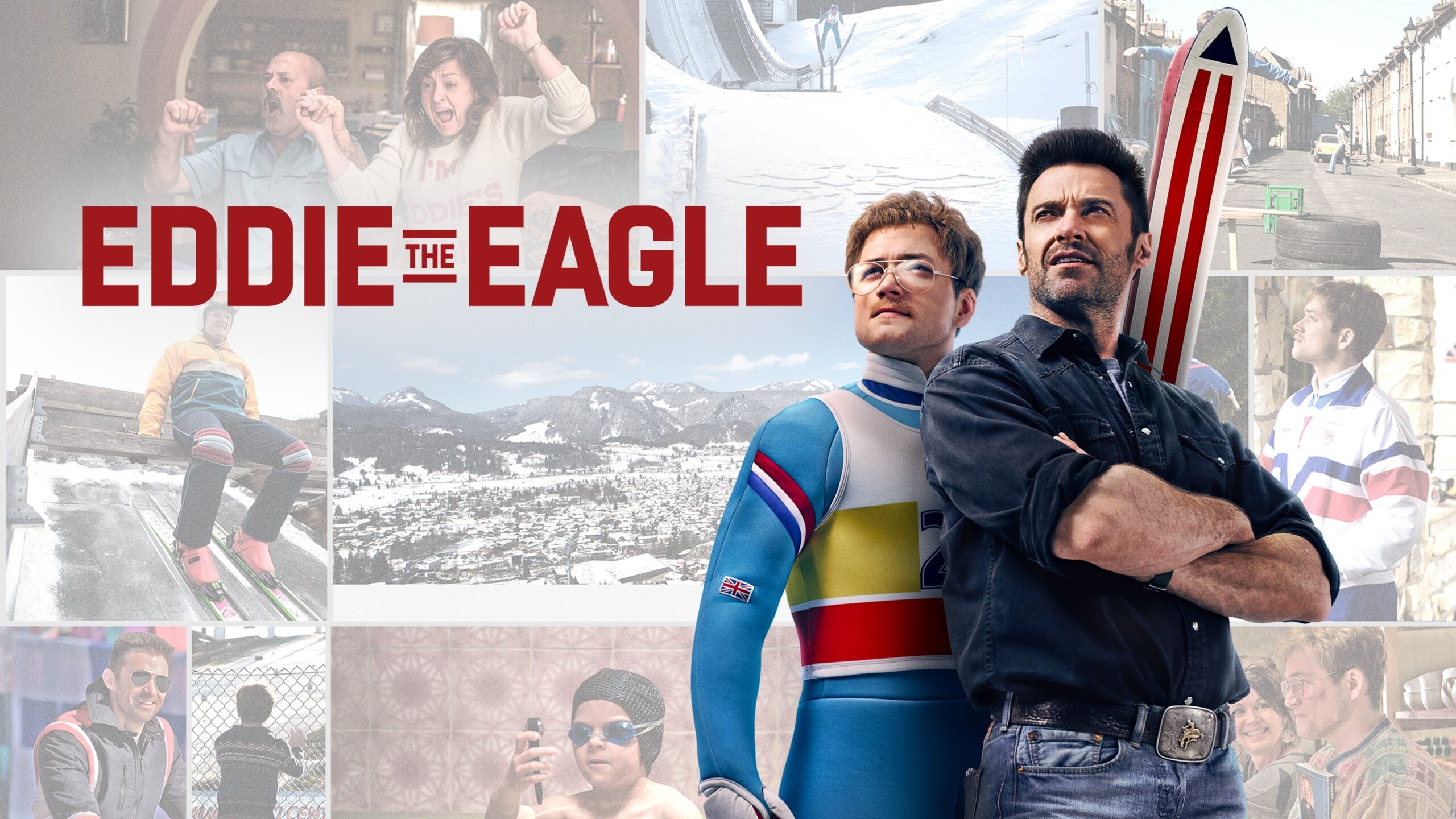Eddie the Eagle, Review, Inspiring true story, Sports biopic, 2560x1440 HD Desktop