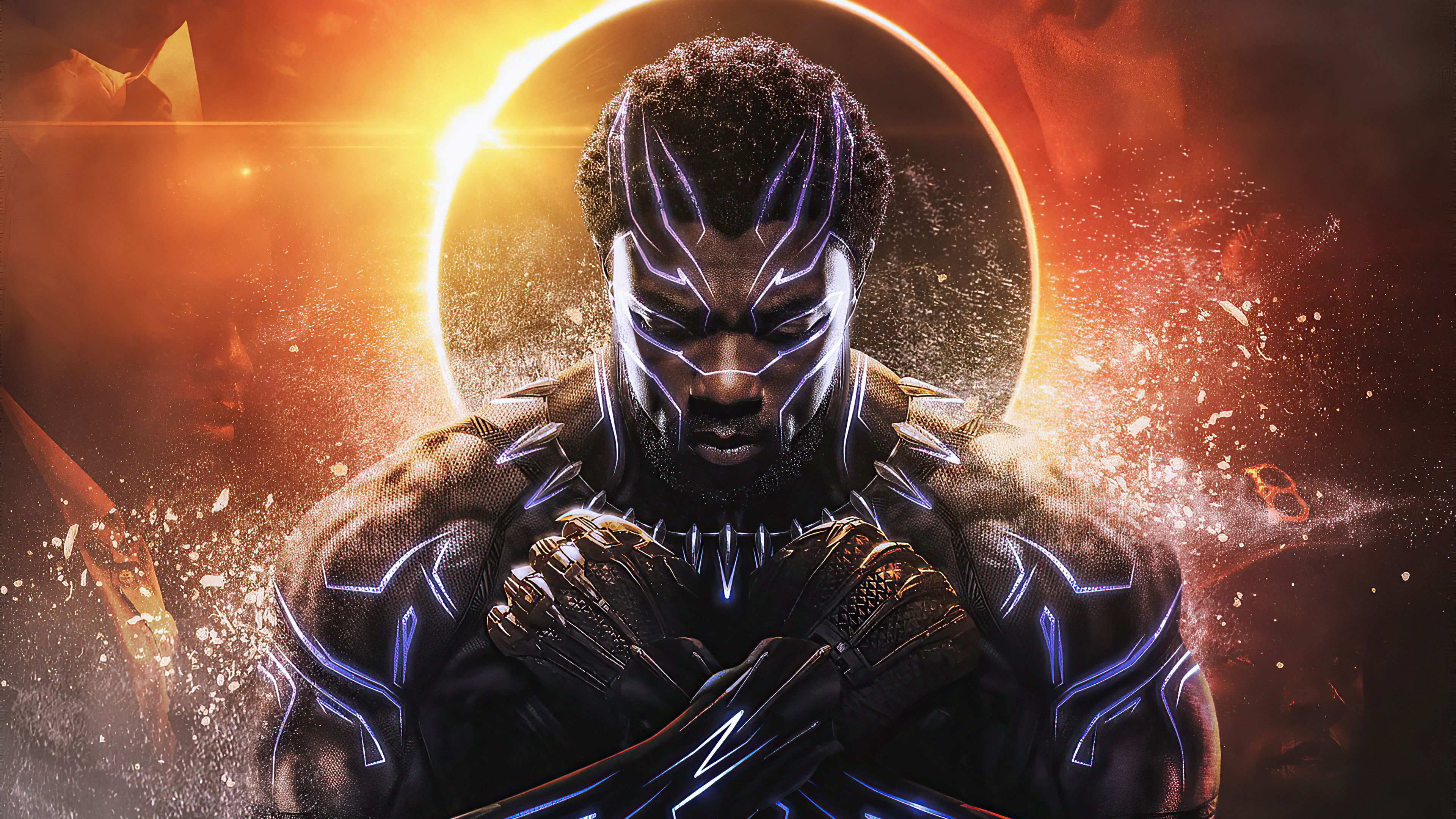 T'Challa, Wakanda Landscape, Marvel, Backgrounds, 3840x2160 HD Desktop