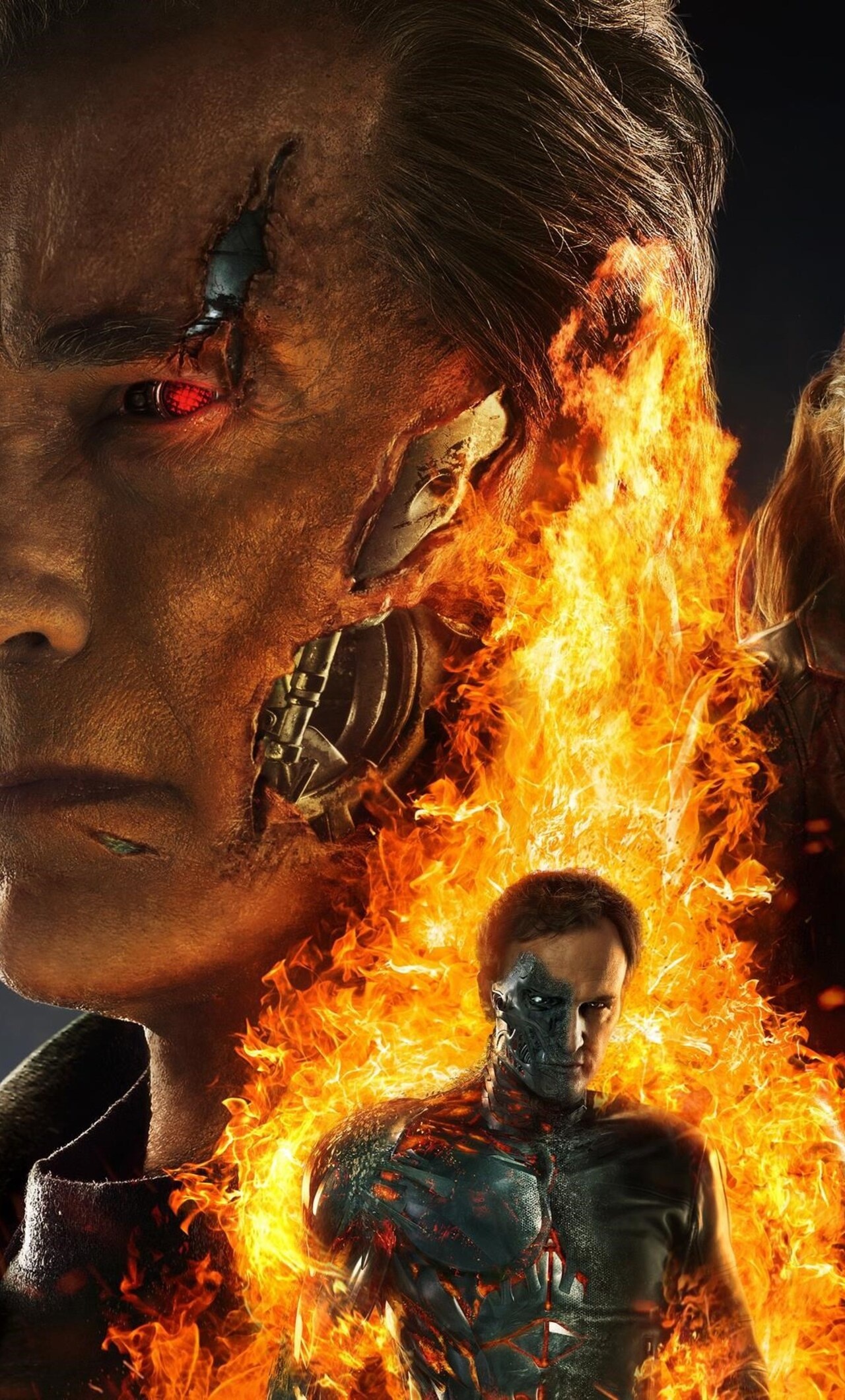 Terminator Genisys iPhone, 4K wallpapers, Images, Backgrounds, 1280x2120 HD Phone