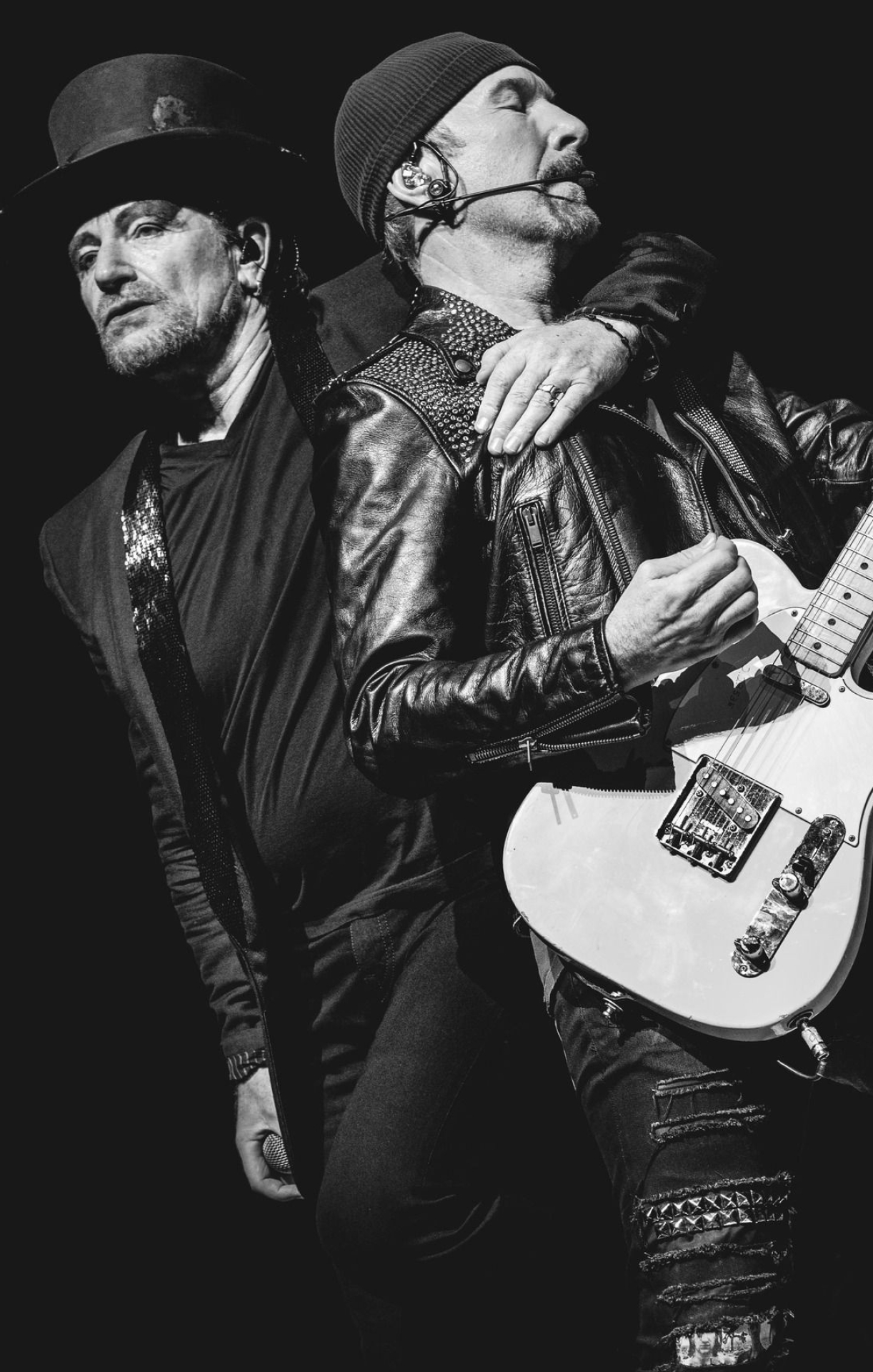 The Edge (U2), Belfast concert, Experience + Innocence tour, 1230x1920 HD Handy