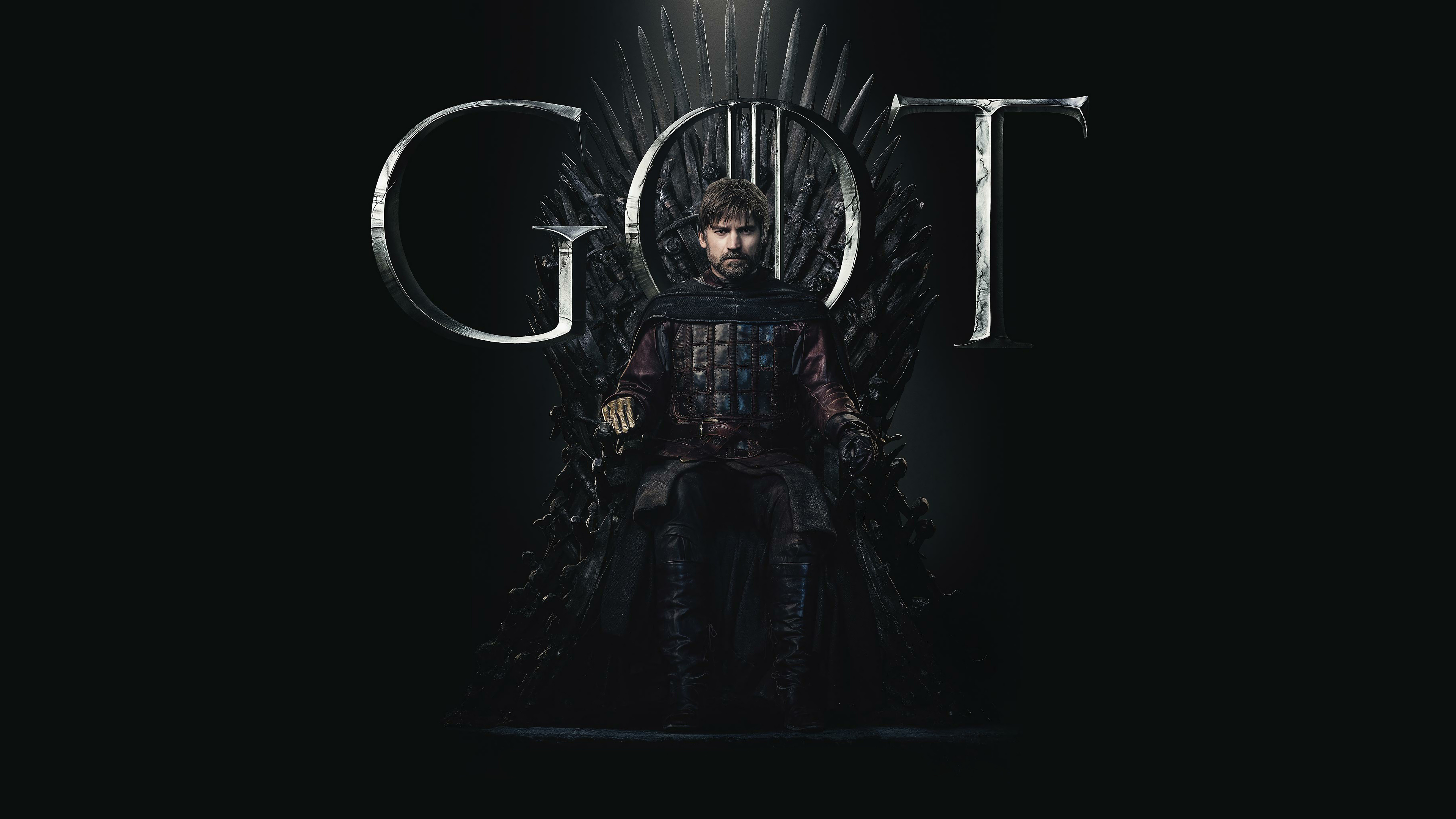 Jaime Lannister, TV show character, Game of Thrones season 8, Epic wallpaper, 3840x2160 4K Desktop