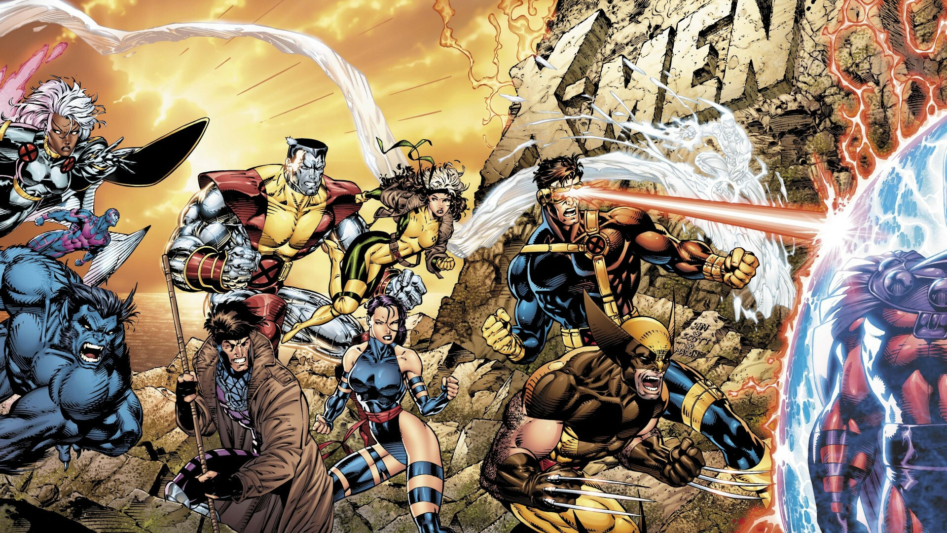 Marvel Heroes: Superhero films, X-men, Comics. 1920x1080 Full HD Background.