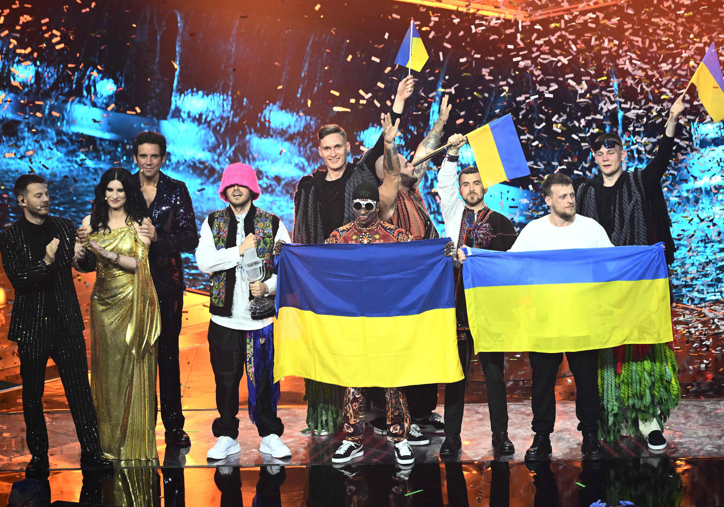 Eurovision 2022, Ukraine, Crowned winner, Song contest, 2500x1750 HD Desktop