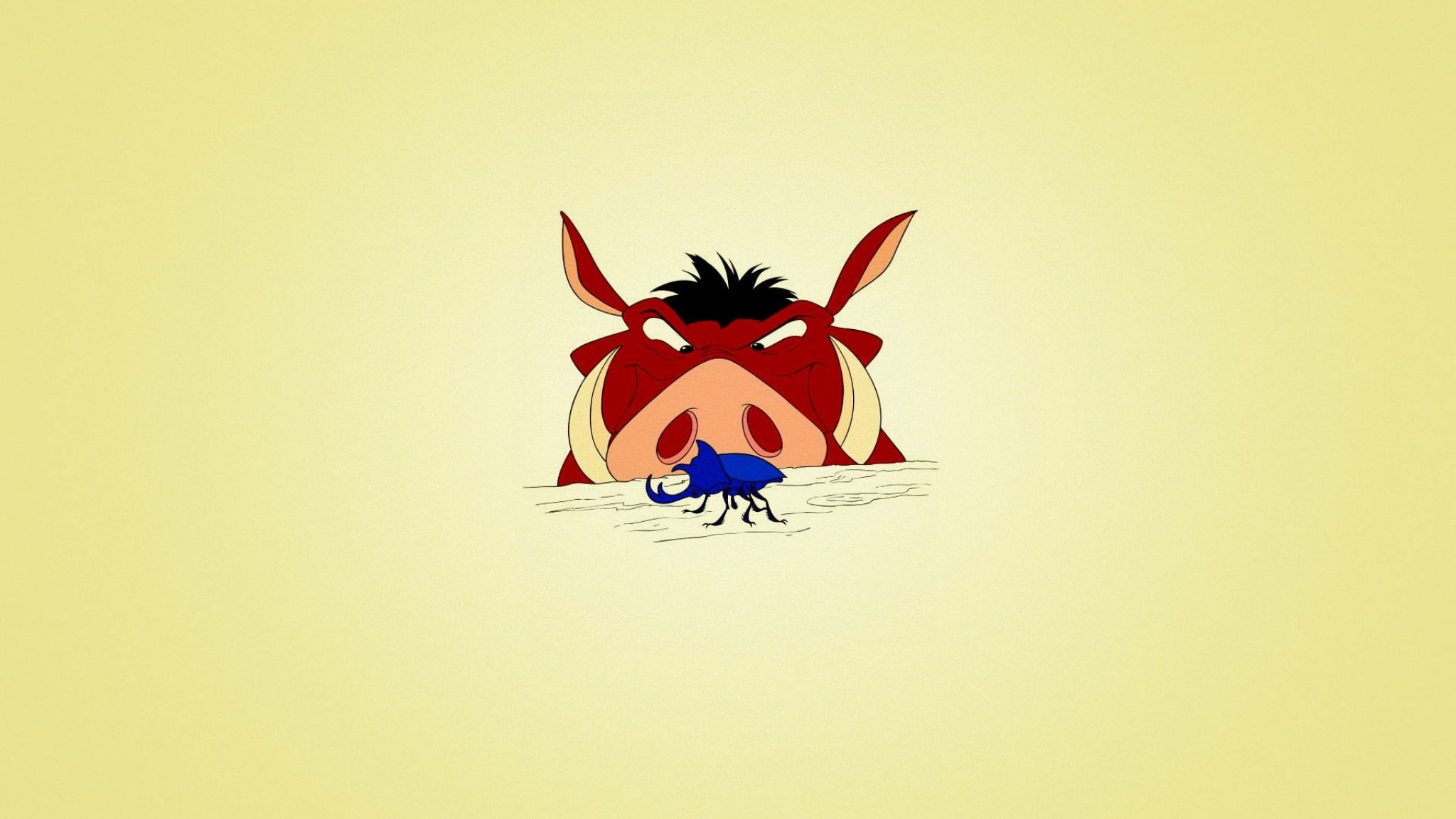 Timon and Pumbaa, TV series, Animation, Funny wallpaper, 2050x1160 HD Desktop