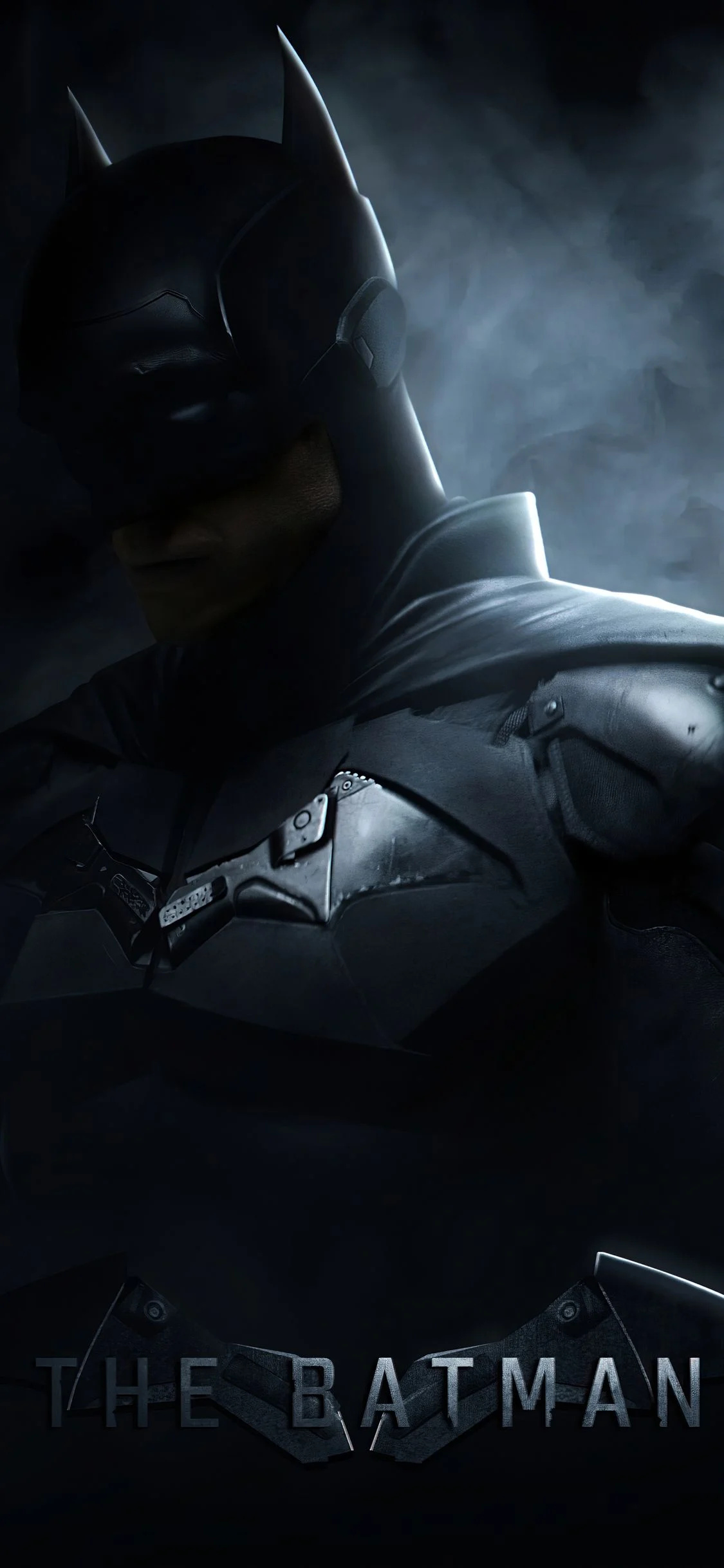The Batman 2021, Dark vigilante, Gotham's protector, Symbolic bat, 1130x2440 HD Phone