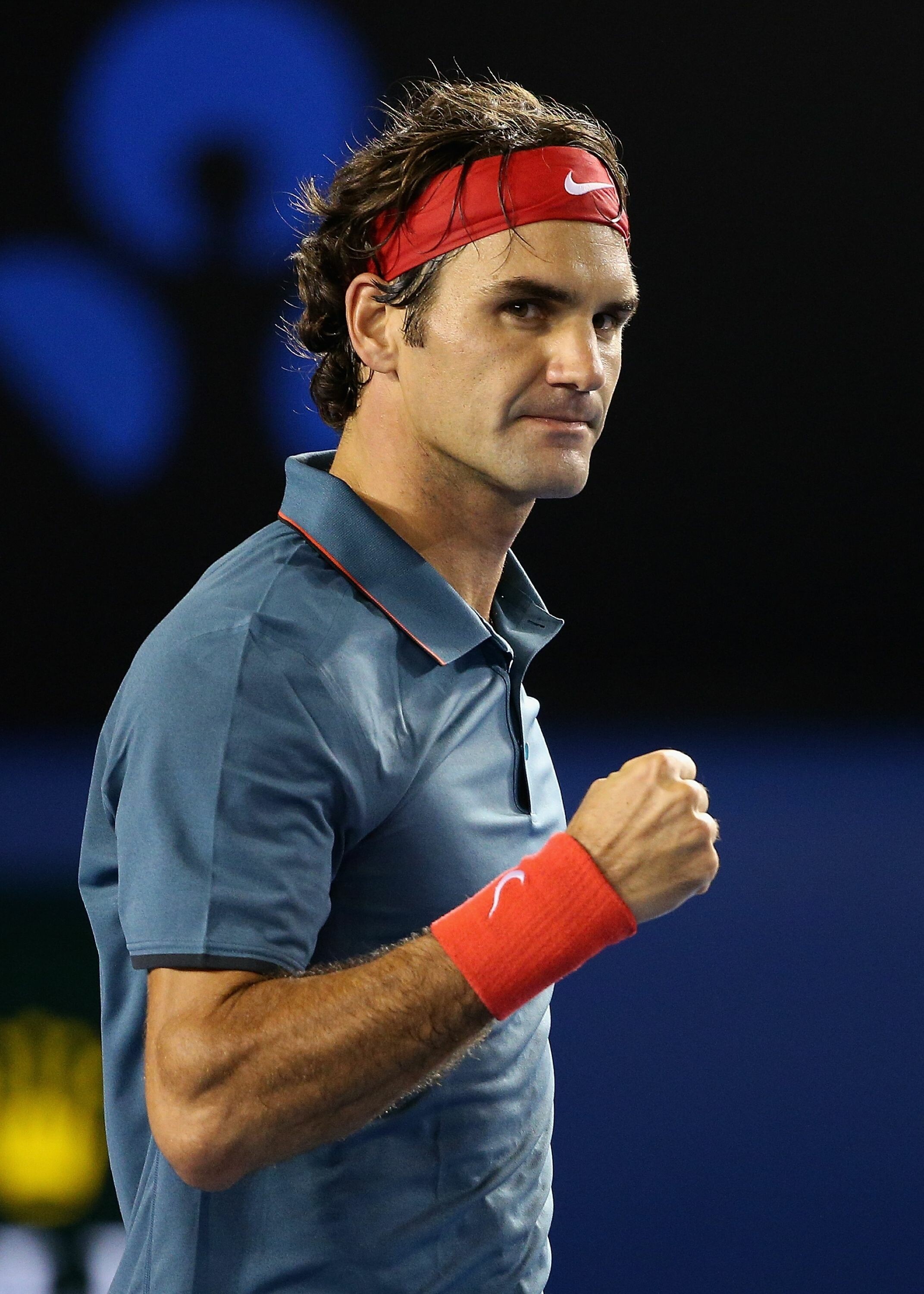 Roger Federer: He won a record eight men's singles Wimbledon titles, Tennis player. 2150x3000 HD Background.