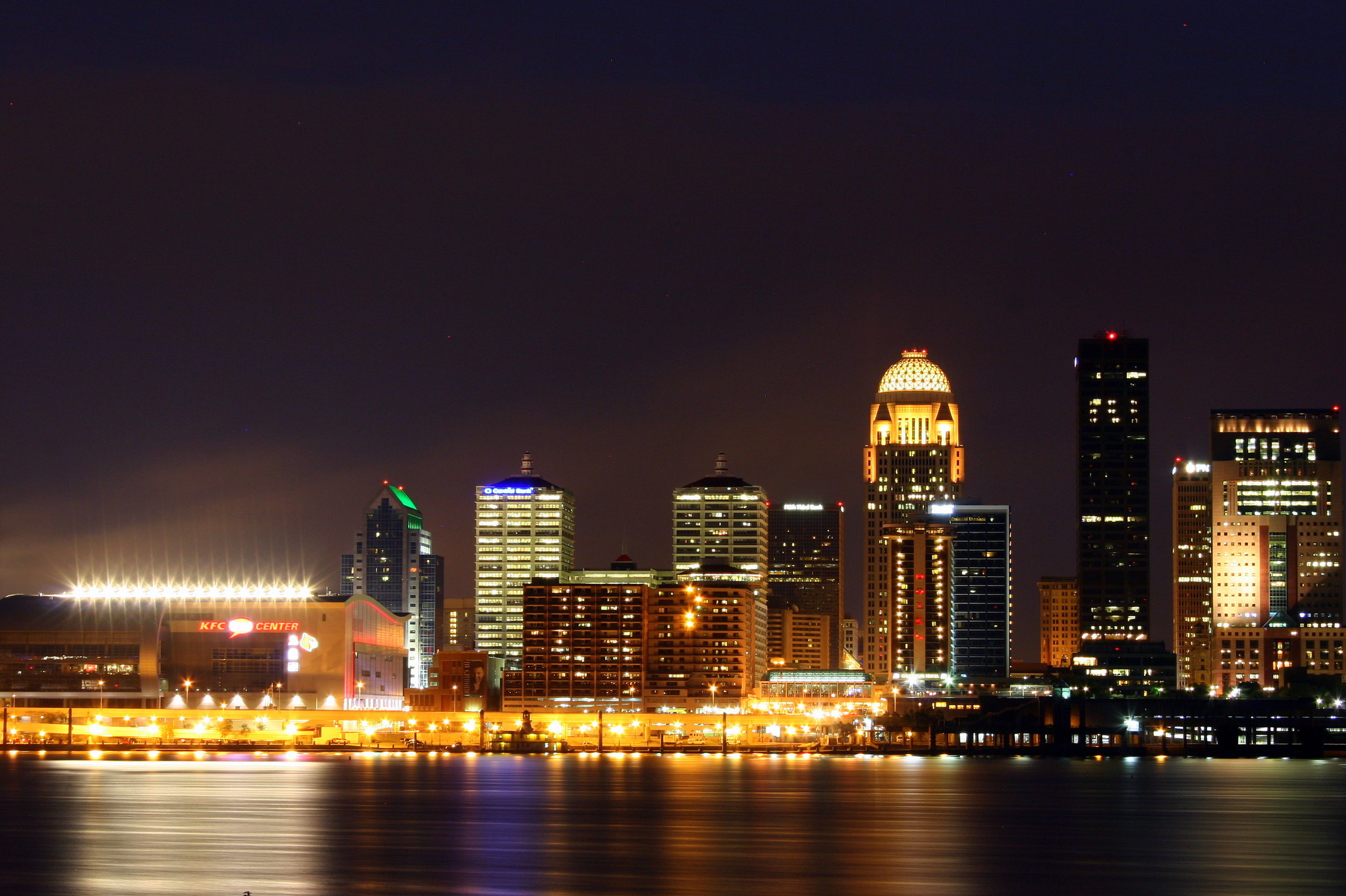 Louisville skyline, Fort Knox, Travel tips, Kentucky, 2500x1670 HD Desktop