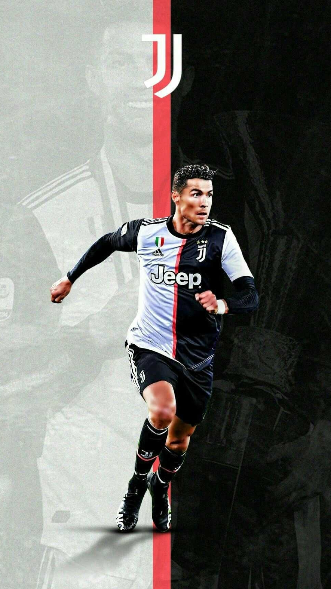 Juventus: Ronaldo, Signed a four-year contract with Italian club, 2018. 1080x1920 Full HD Wallpaper.