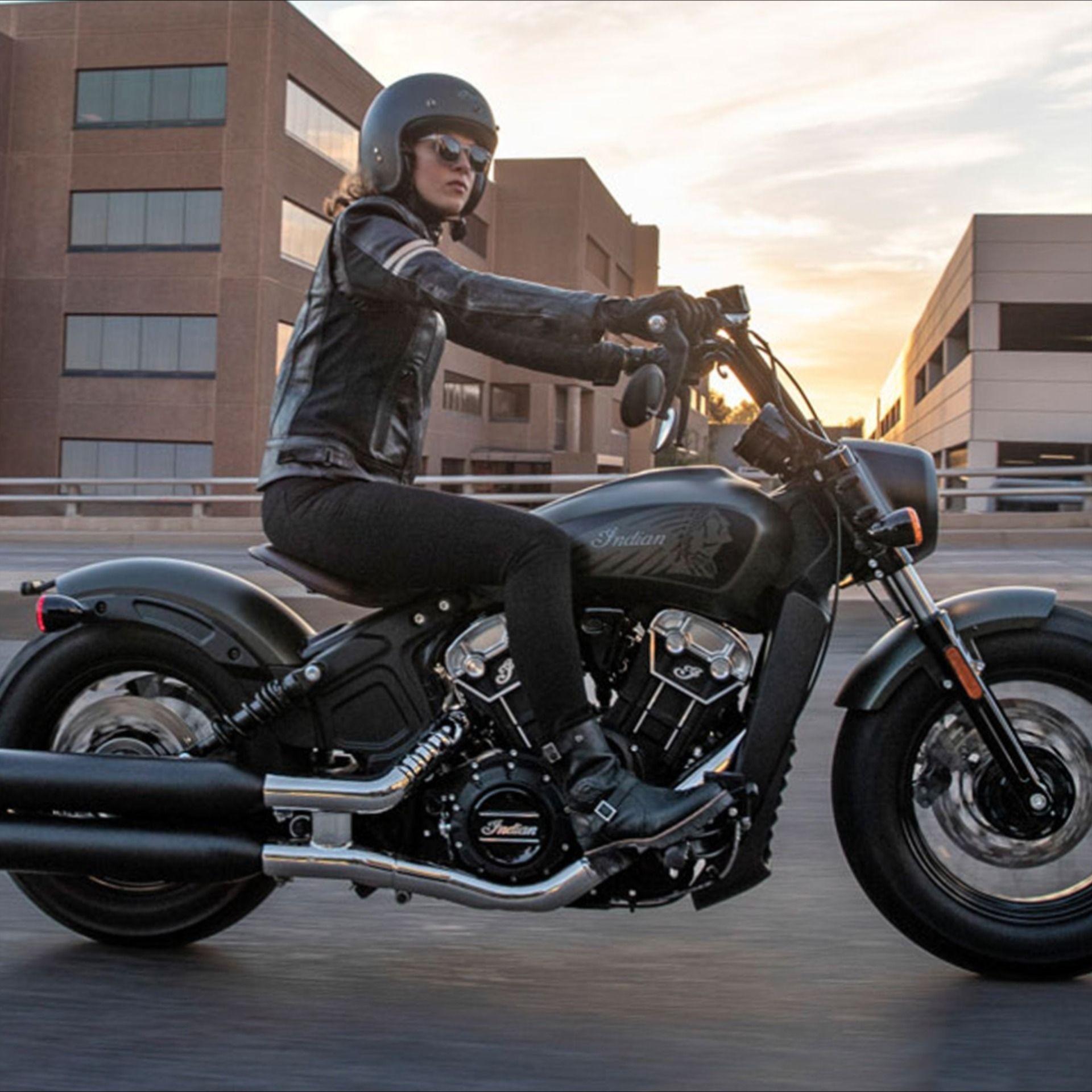 Indian Scout Bobber Twenty, 2020 model, Total Motorcycle, Indian Motorcycle, 1920x1920 HD Phone