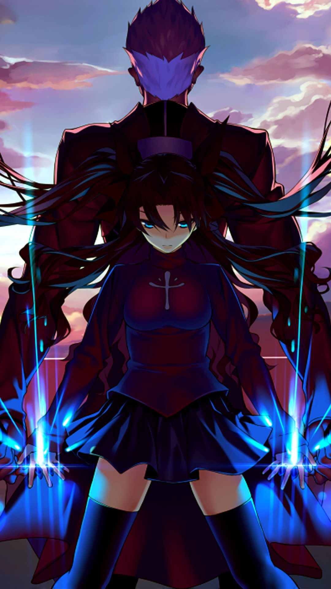 Fate/stay night: Unlimited Blade Works, iPhone wallpapers, 1080x1920 Full HD Handy