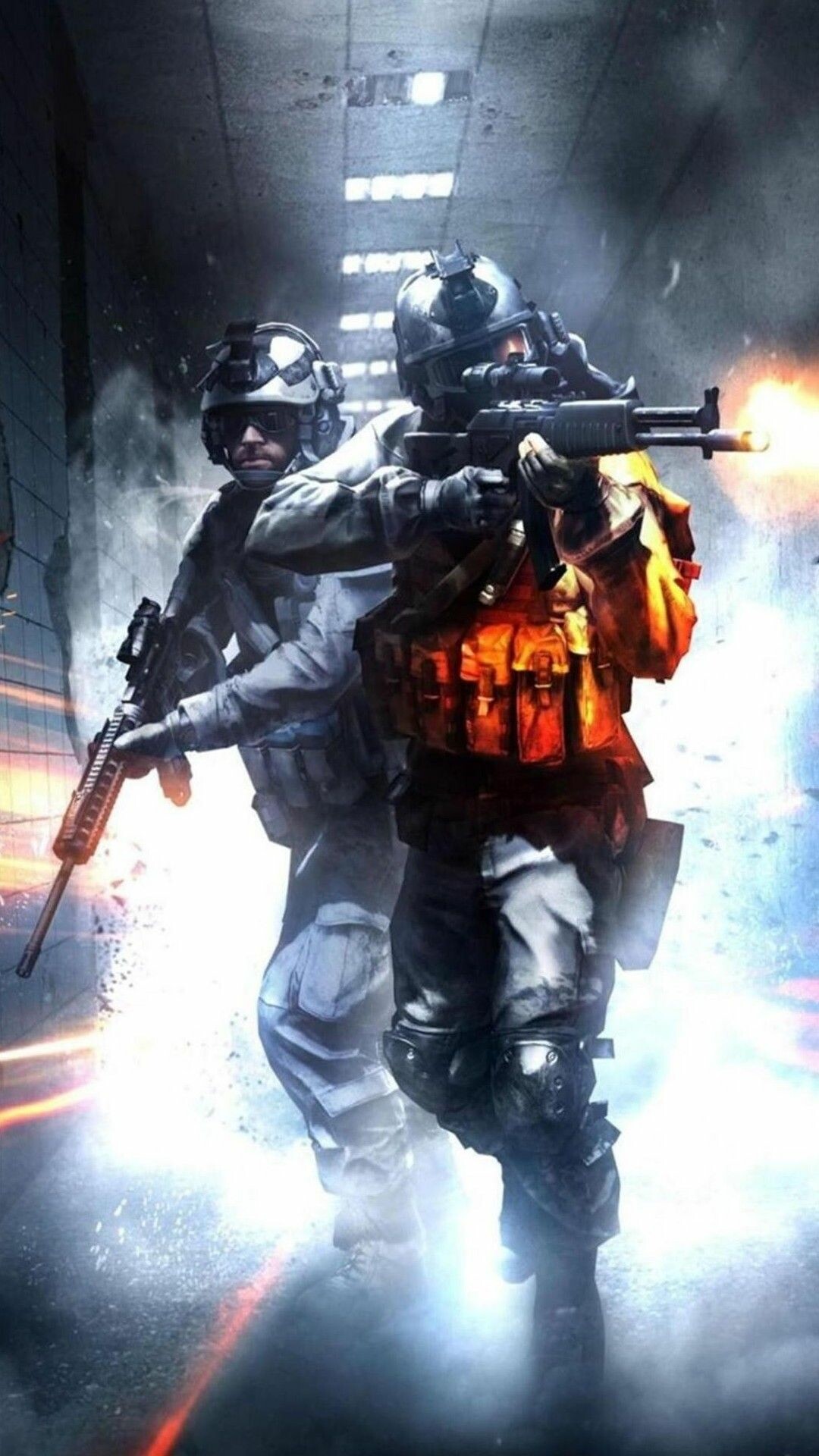 Battlefield 3: BF4, Military, Playable characters. 1080x1920 Full HD Background.