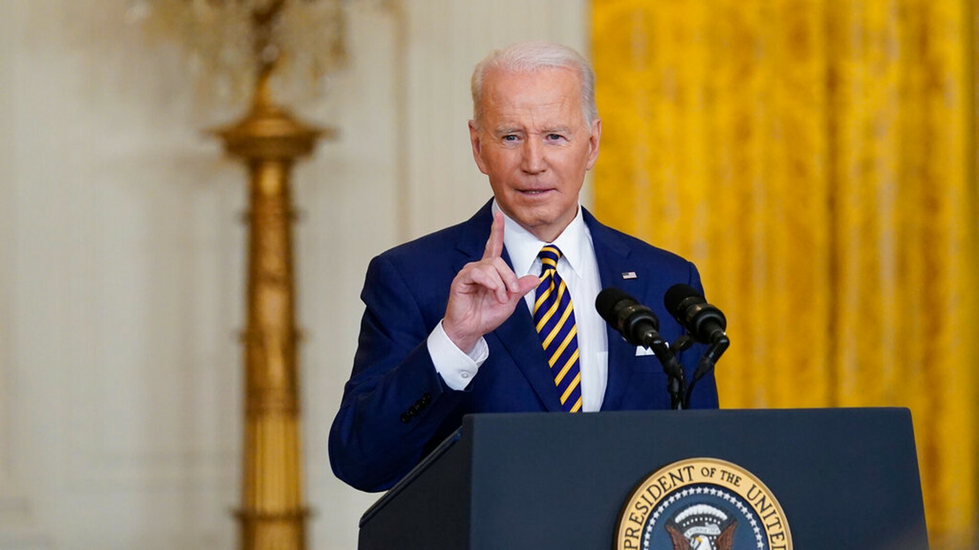 Joe Biden: One of the most recognizable figures in American politics. 1920x1080 Full HD Background.