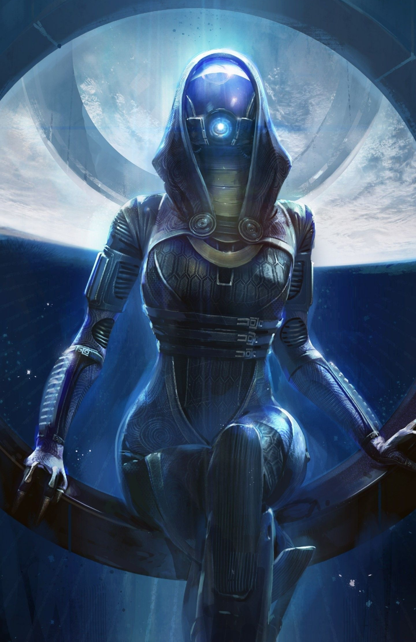 Tali, Mass Effect Wallpaper, 1600x2470 HD Handy