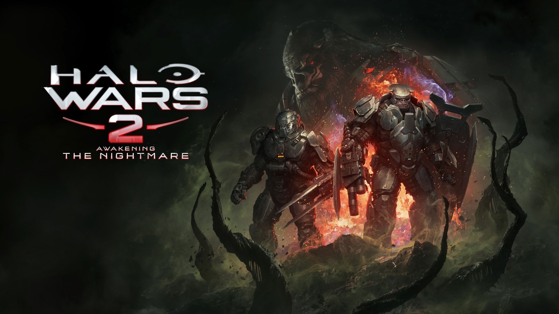 Halo Wars, Intense combat, 4k visuals, Action-packed gameplay, 1920x1080 Full HD Desktop
