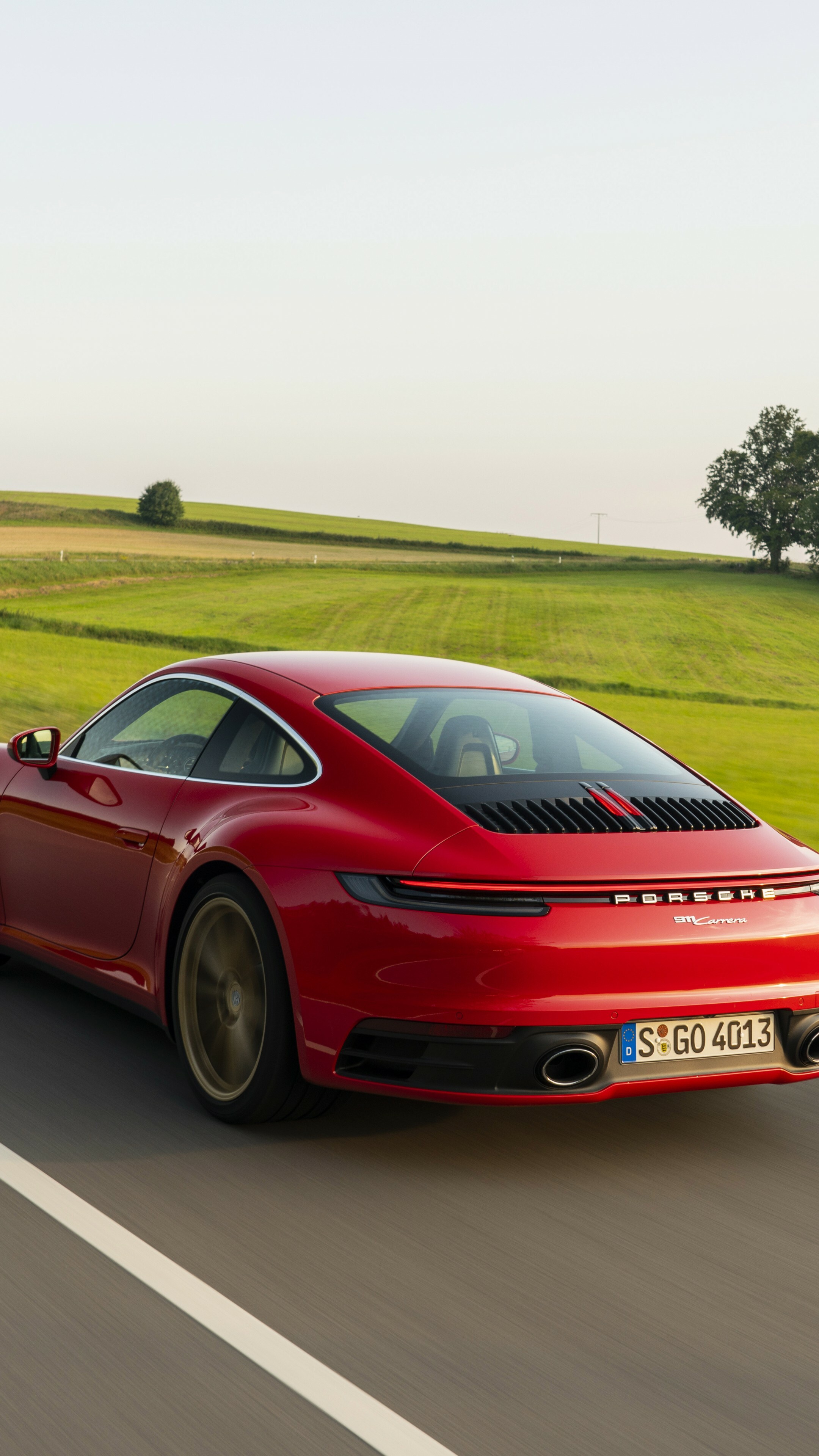 Porsche 911: 922 Carrera Coupe 2020, German sports cars, Vehicle. 2160x3840 4K Wallpaper.