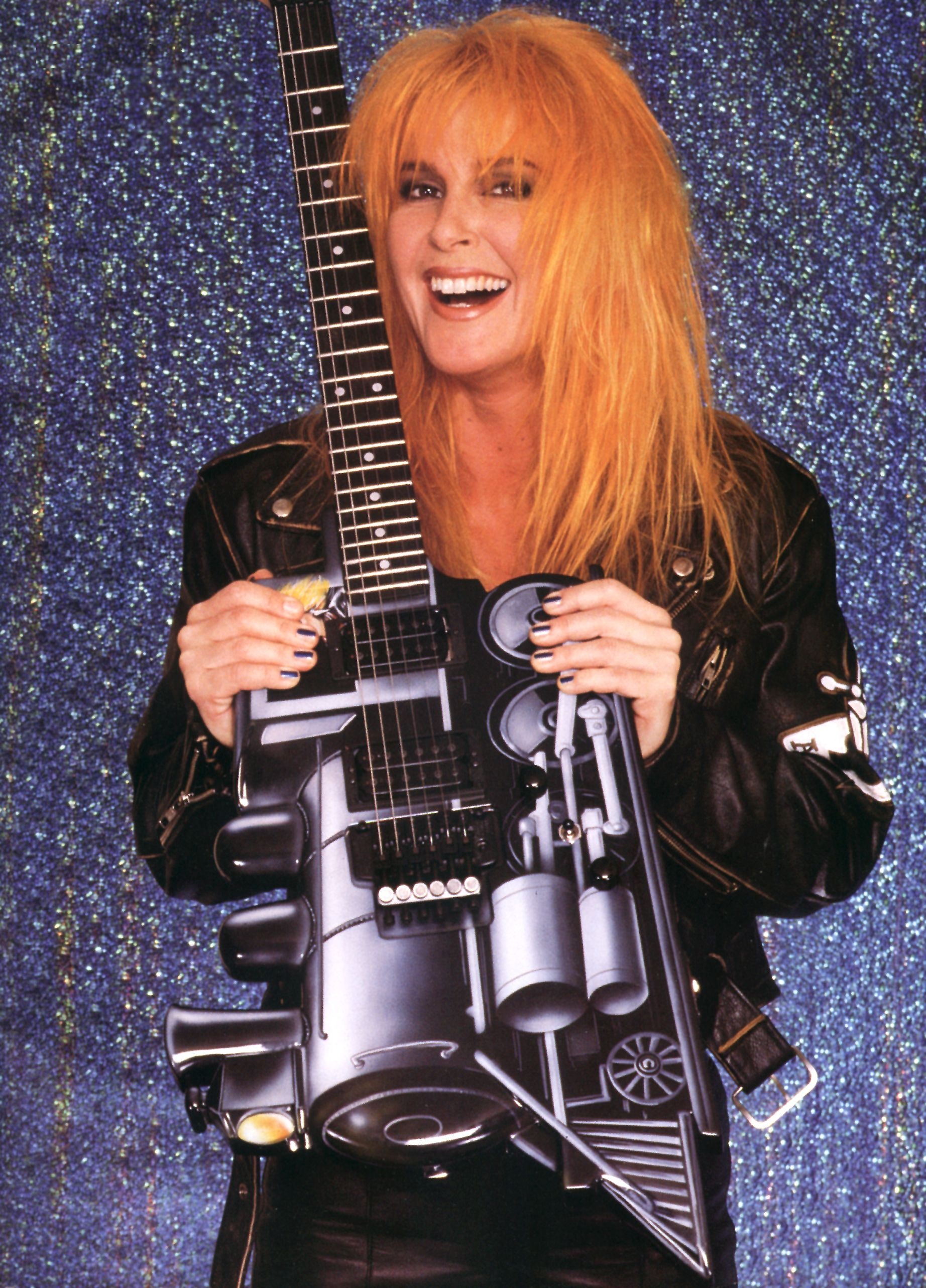 Lita Ford, Rock guitar queen, Female guitarist, 1992, 1850x2570 HD Phone