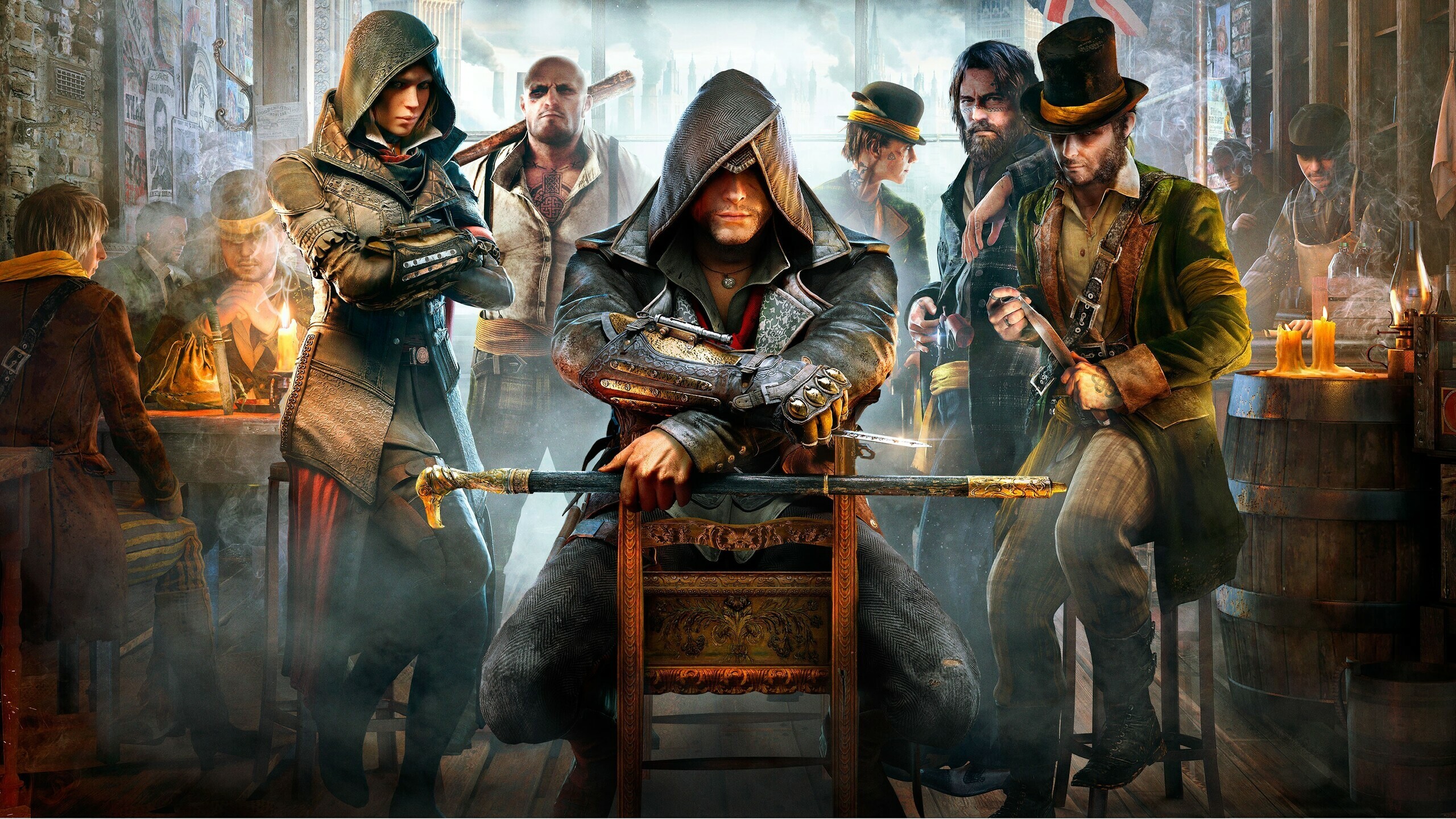 Assassin's Creed: Syndicate, The ninth main installment in the series, Jacob Frye. 2560x1440 HD Background.