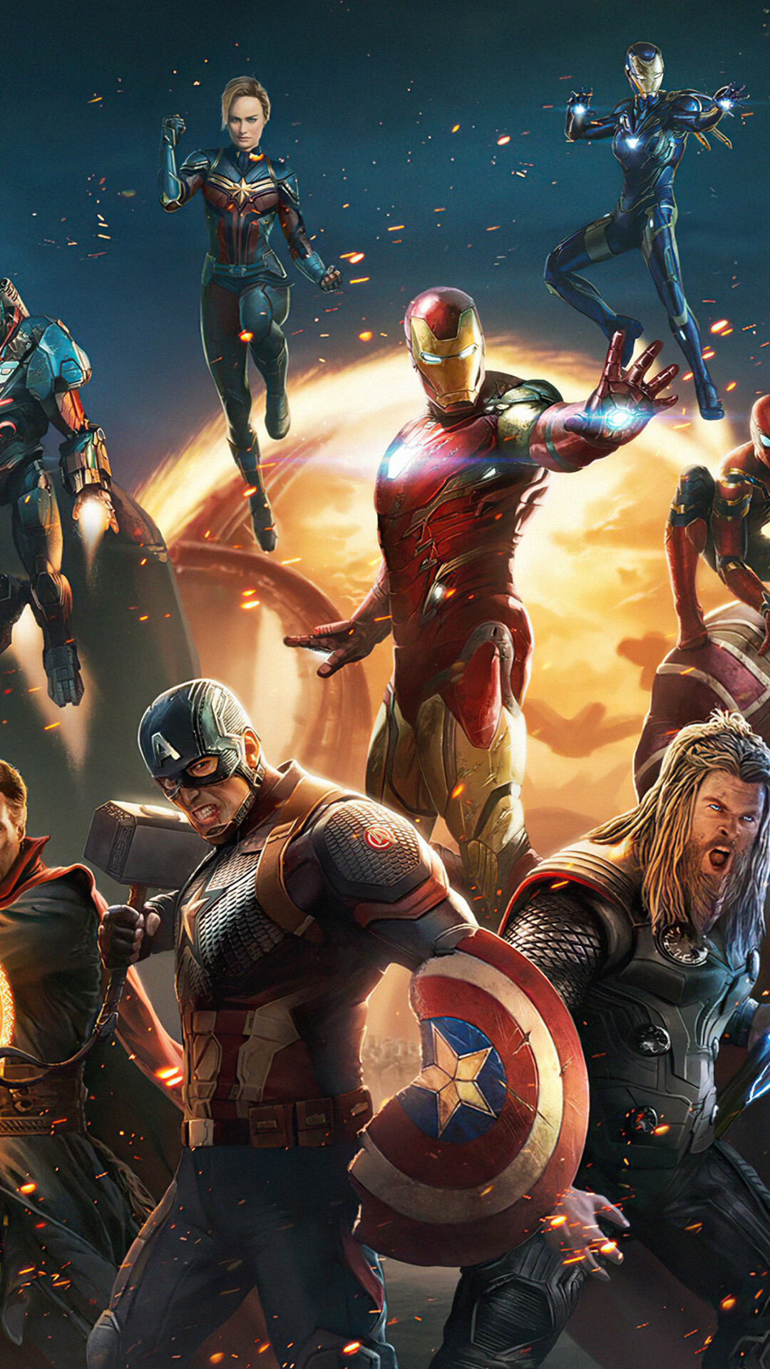 Avengers: Shield, Thor, Poster, Marvel Studios. 1080x1920 Full HD Wallpaper.