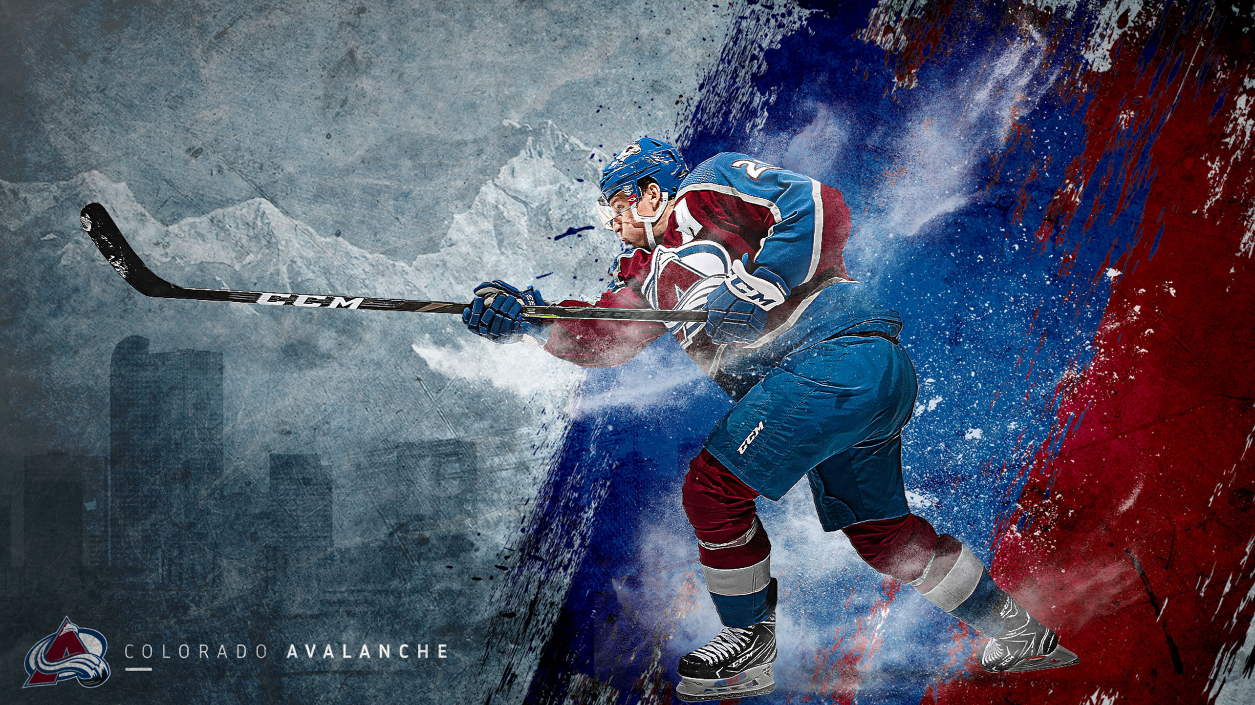 Colorado Avalanche, Team wallpapers, NHL, Colorado, 2570x1450 HD Desktop