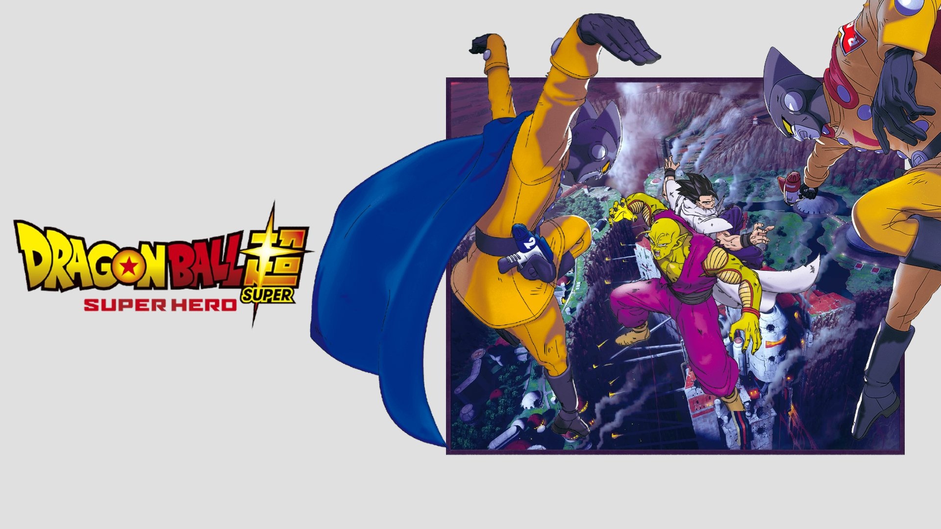 Dragon Ball Super: Super Hero, HD artwork, Epic battles, Cat with monocle, 1920x1080 Full HD Desktop