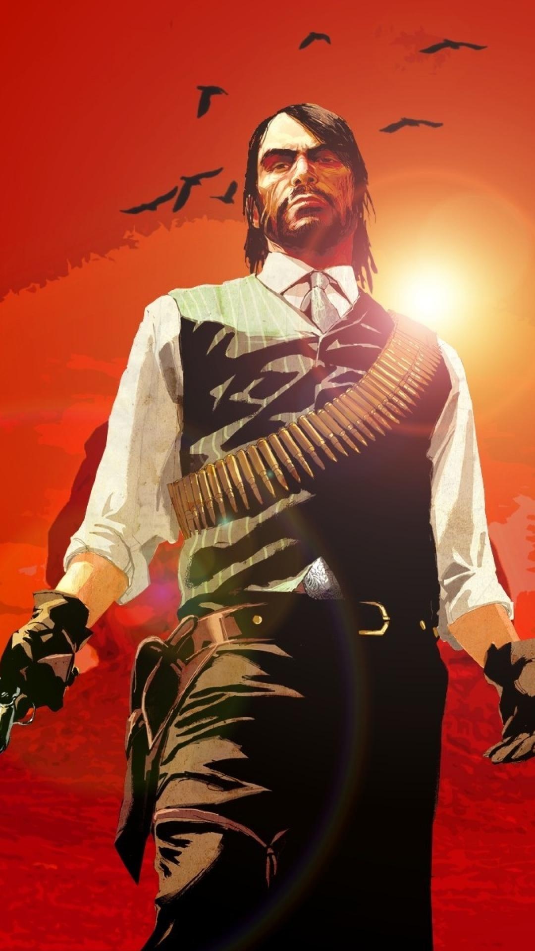 John Marston, iPhone wallpapers, Trending backgrounds, Mobile devices, 1080x1920 Full HD Handy