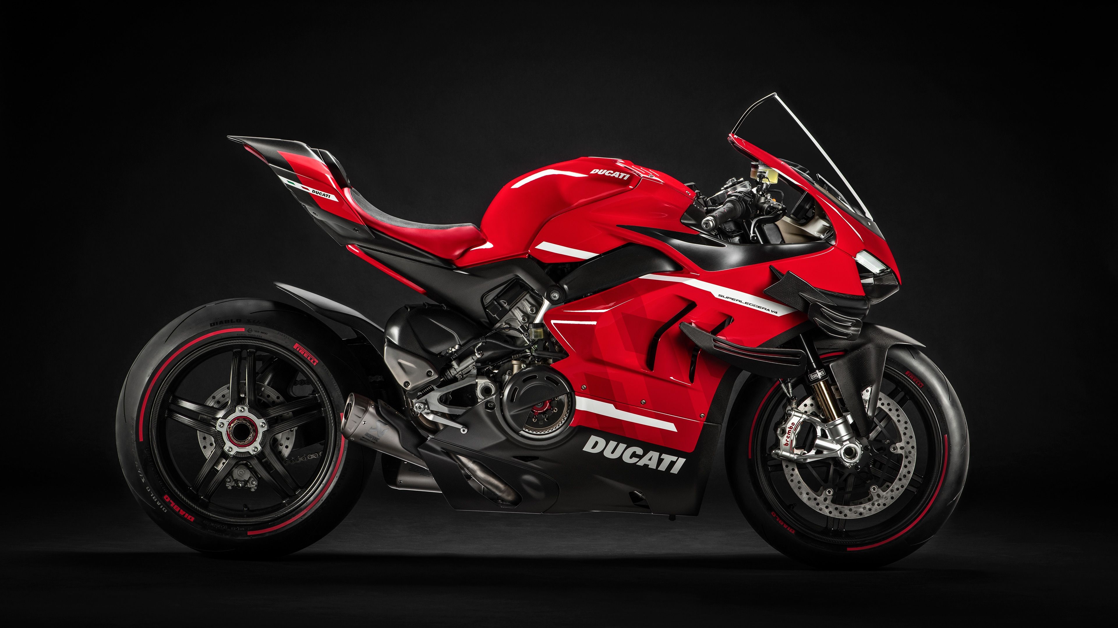 Ducati Superleggera V4, Fastest Ducati, Racing machine, 3840x2160 4K Desktop