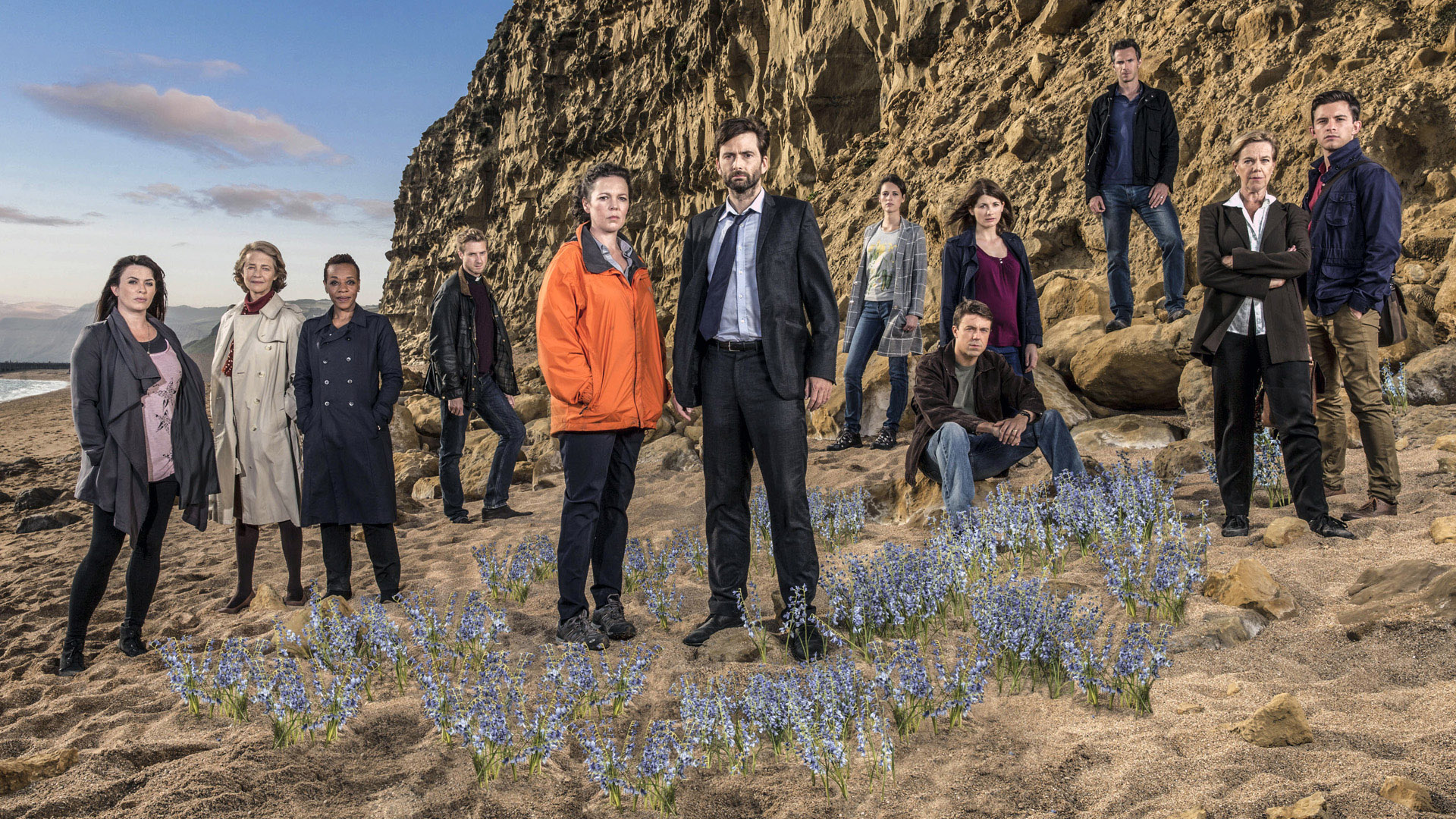 Broadchurch, Gripping mystery, Engaging storytelling, Compelling performances, 1920x1080 Full HD Desktop