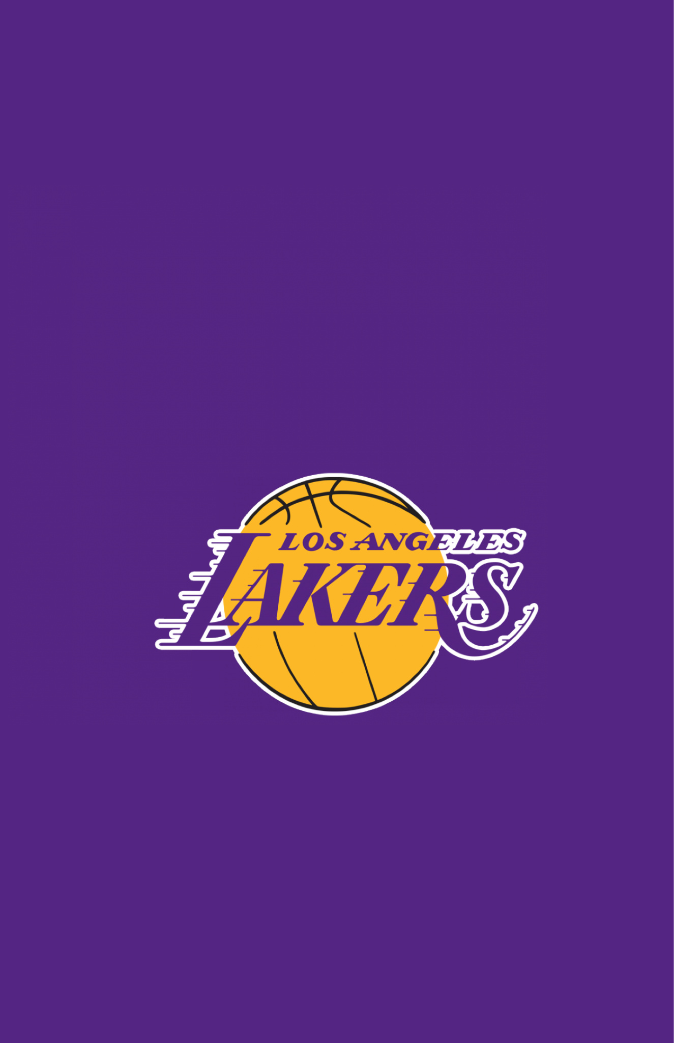 Los Angeles Lakers: The team was defeated by their Boston archrivals in the 1984 NBA Finals. 1330x2050 HD Background.
