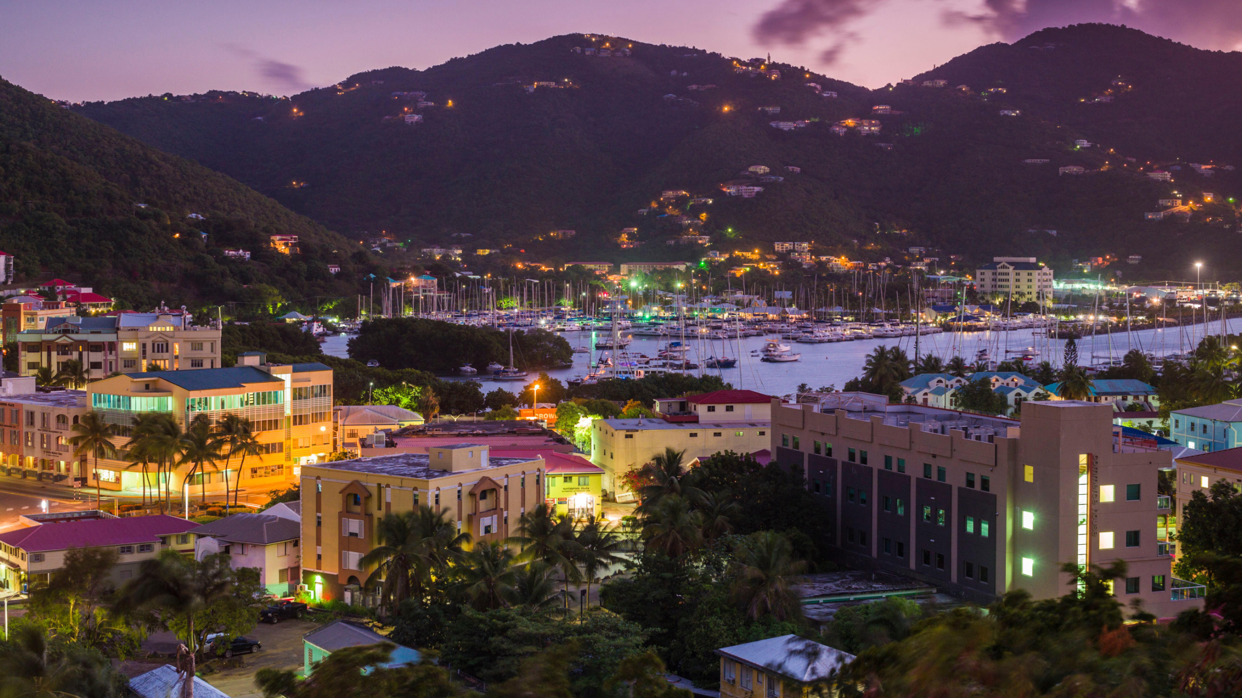 Road Town, Tortola, British Virgin Islands, Travel, 2460x1390 HD Desktop
