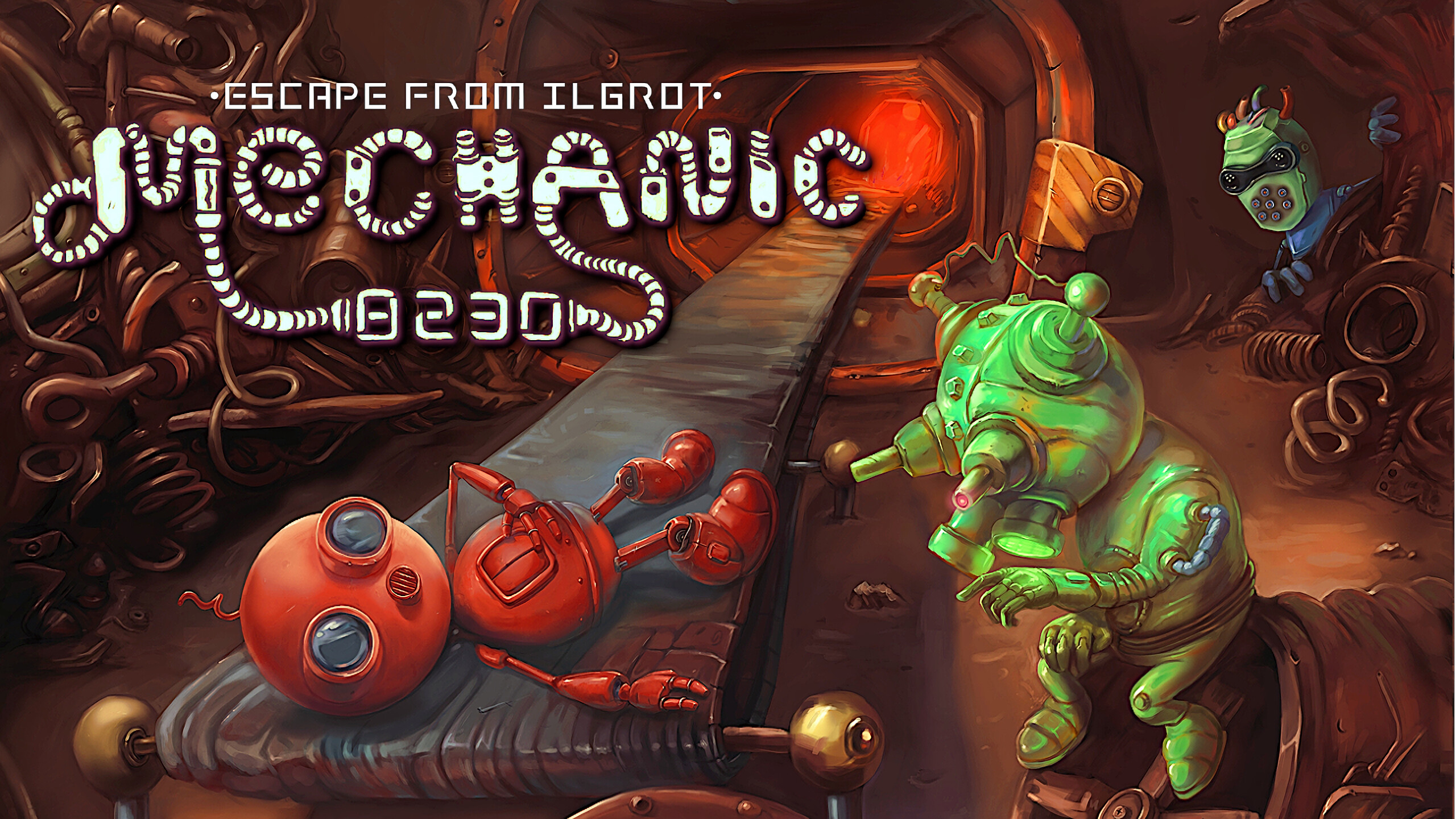 Mechanic 8230 (Game): Escape from Ilgrot, Hidden object indie game. 2560x1440 HD Wallpaper.
