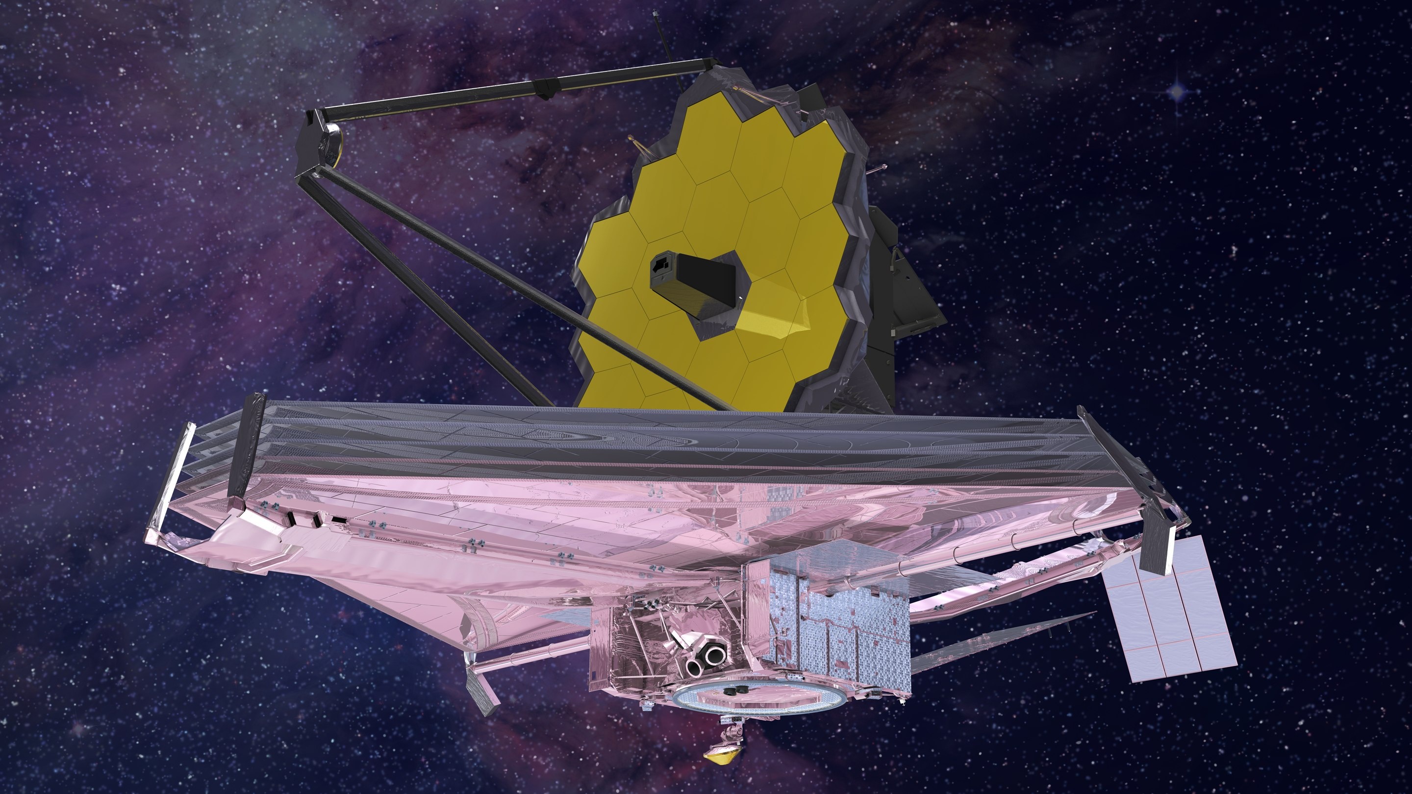 James Webb Space Telescope, Arrival, Next chapter, Mega science, 2880x1620 HD Desktop