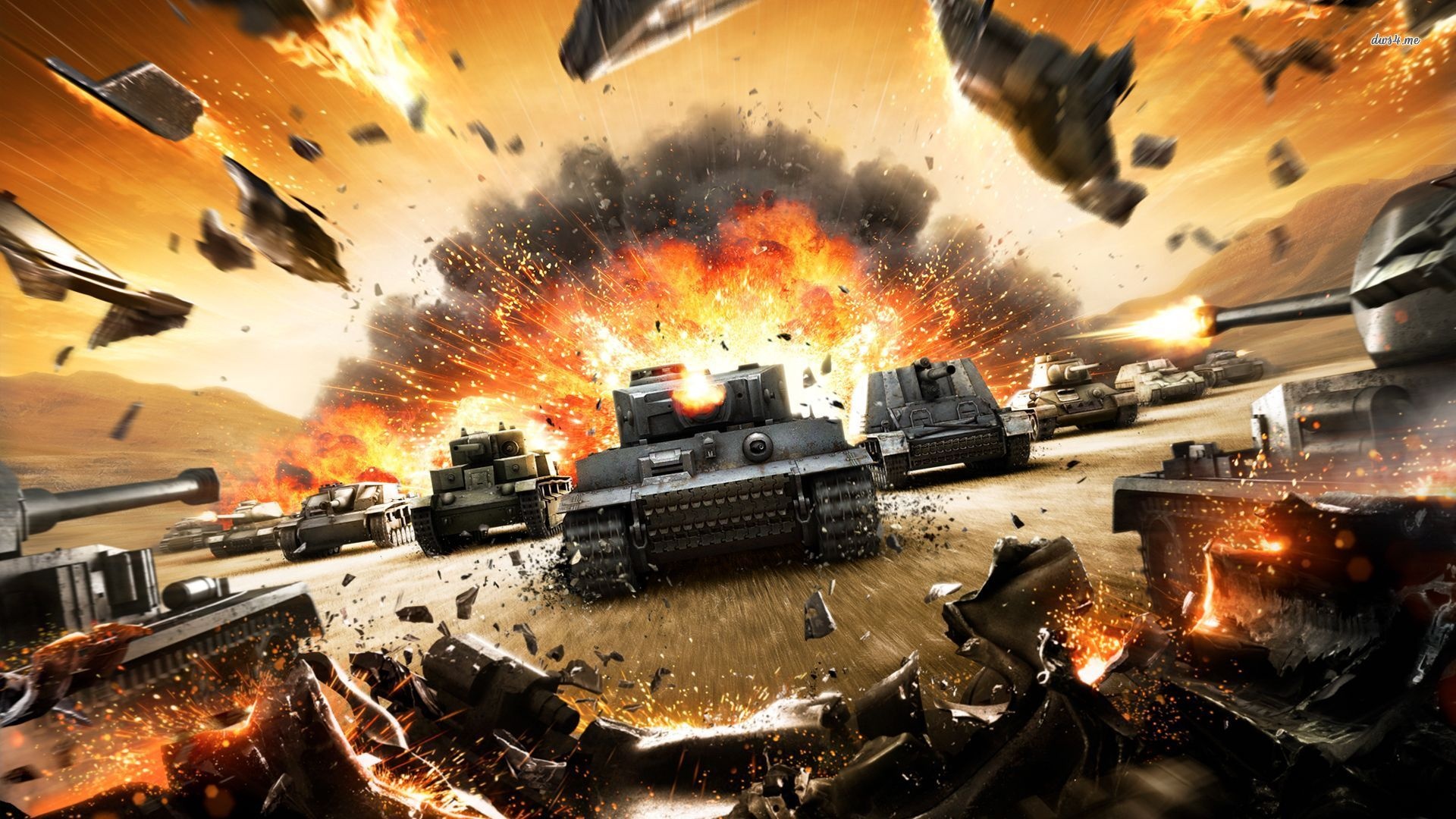 World of Tanks, Coming to Xbox One, July 28, VG247, 1920x1080 Full HD Desktop