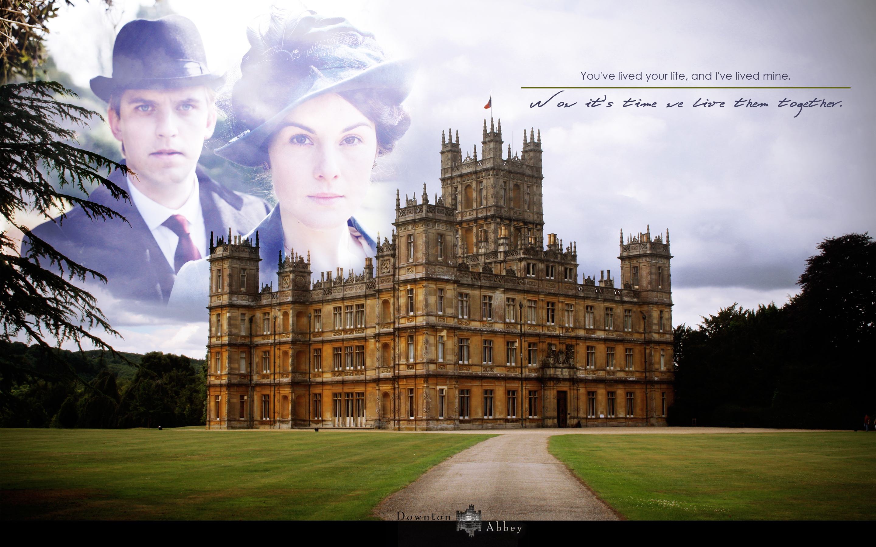 Downton Abbey: A New Era: A period drama produced by Carnival Films, Estate. 2880x1800 HD Background.