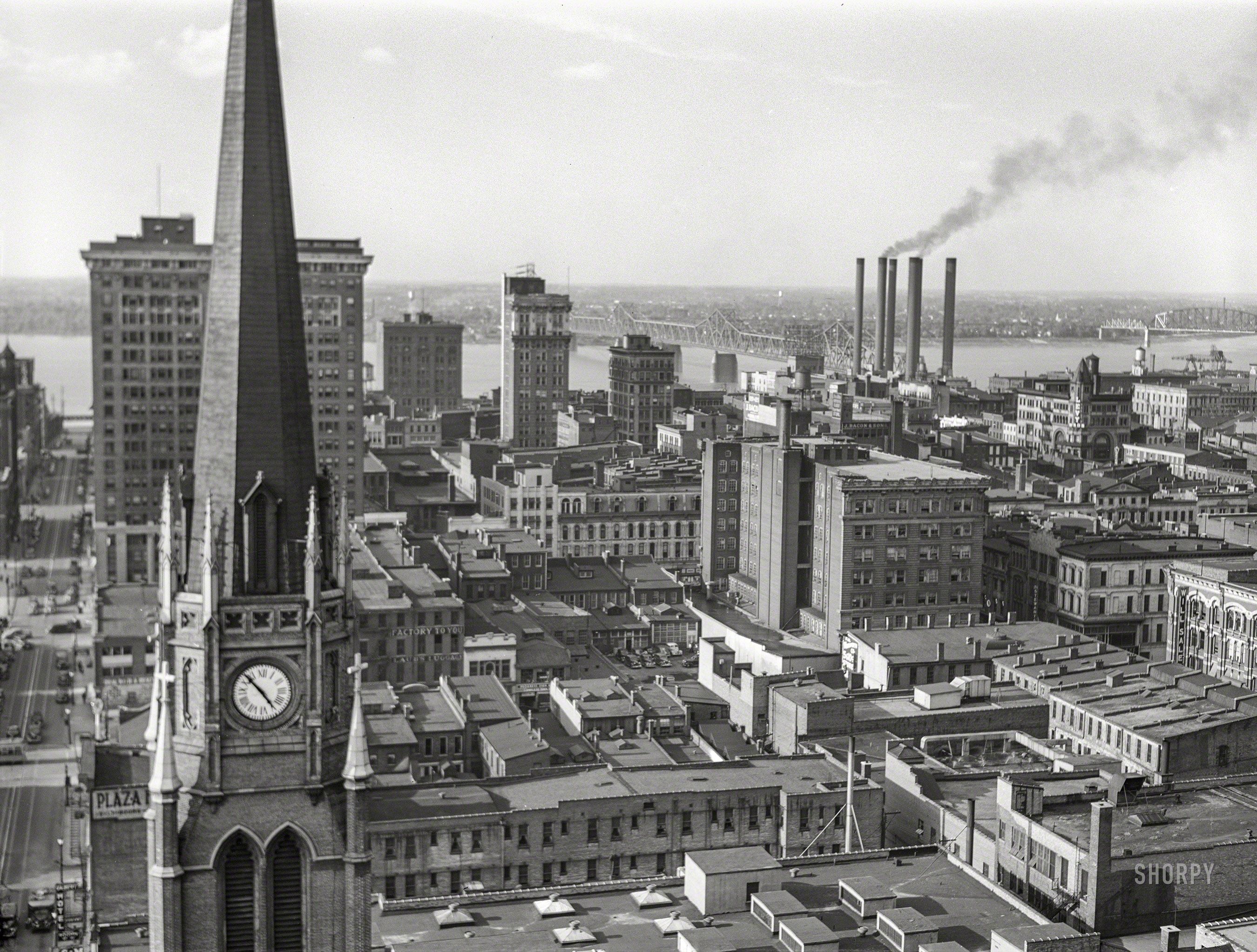 Louisville Skyline, May 1940, 2700x2050 HD Desktop