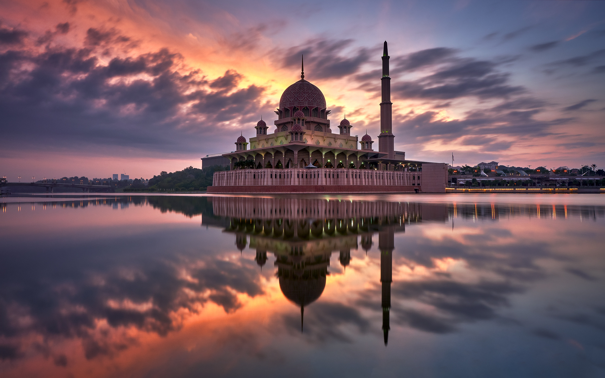Putrajaya, Masjid Putrajaya, Travels, Jess M Garca, 2050x1280 HD Desktop