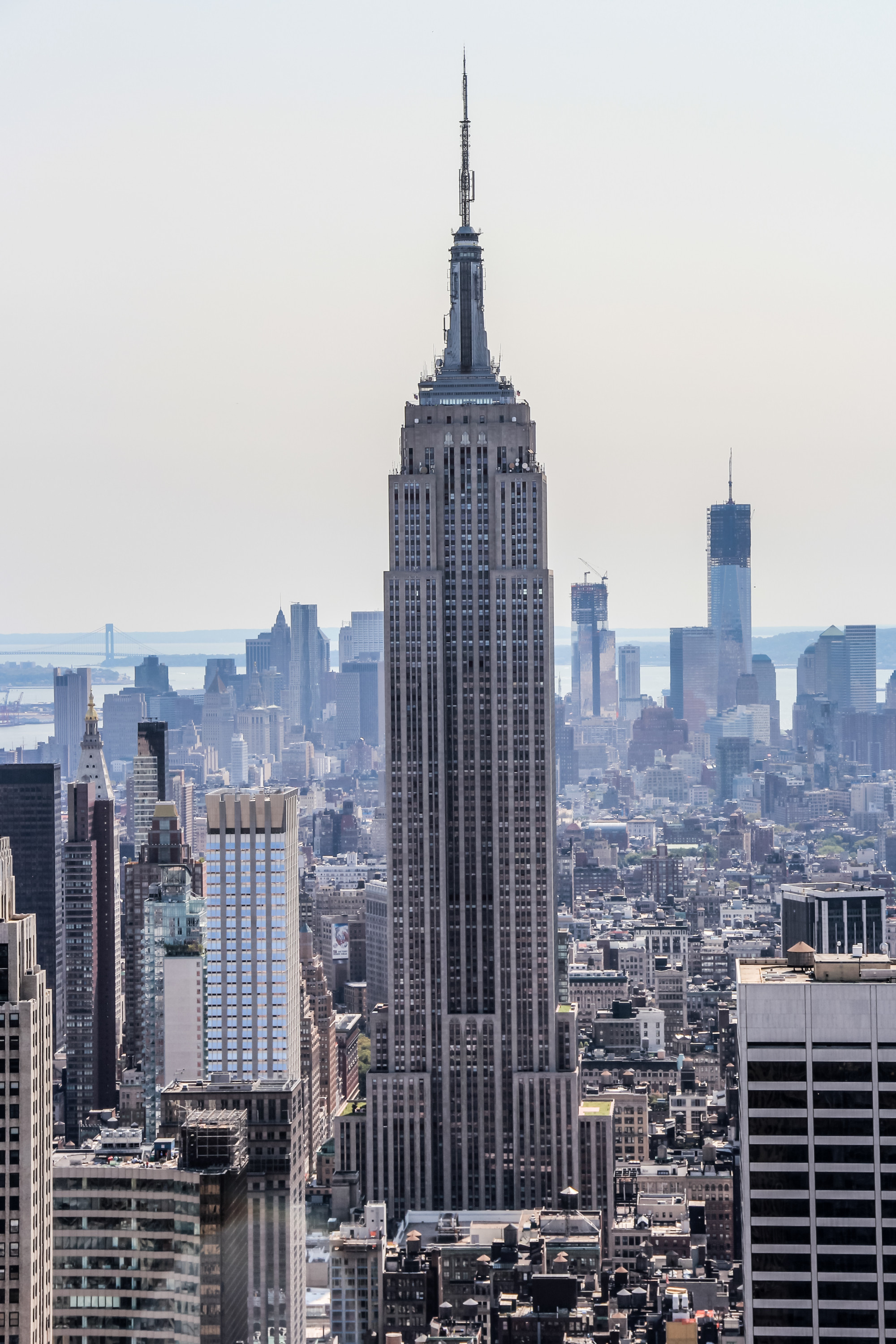 Empire State Building, Most viewed wallpapers, 4K resolution, 2000x3000 HD Handy