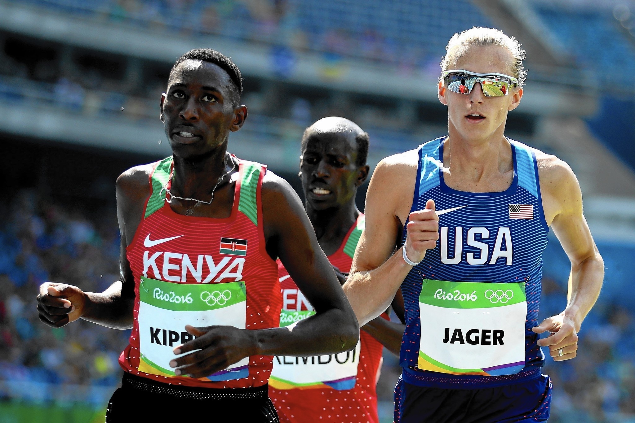Evan Jager, Inspirational silver medal run, 2050x1370 HD Desktop