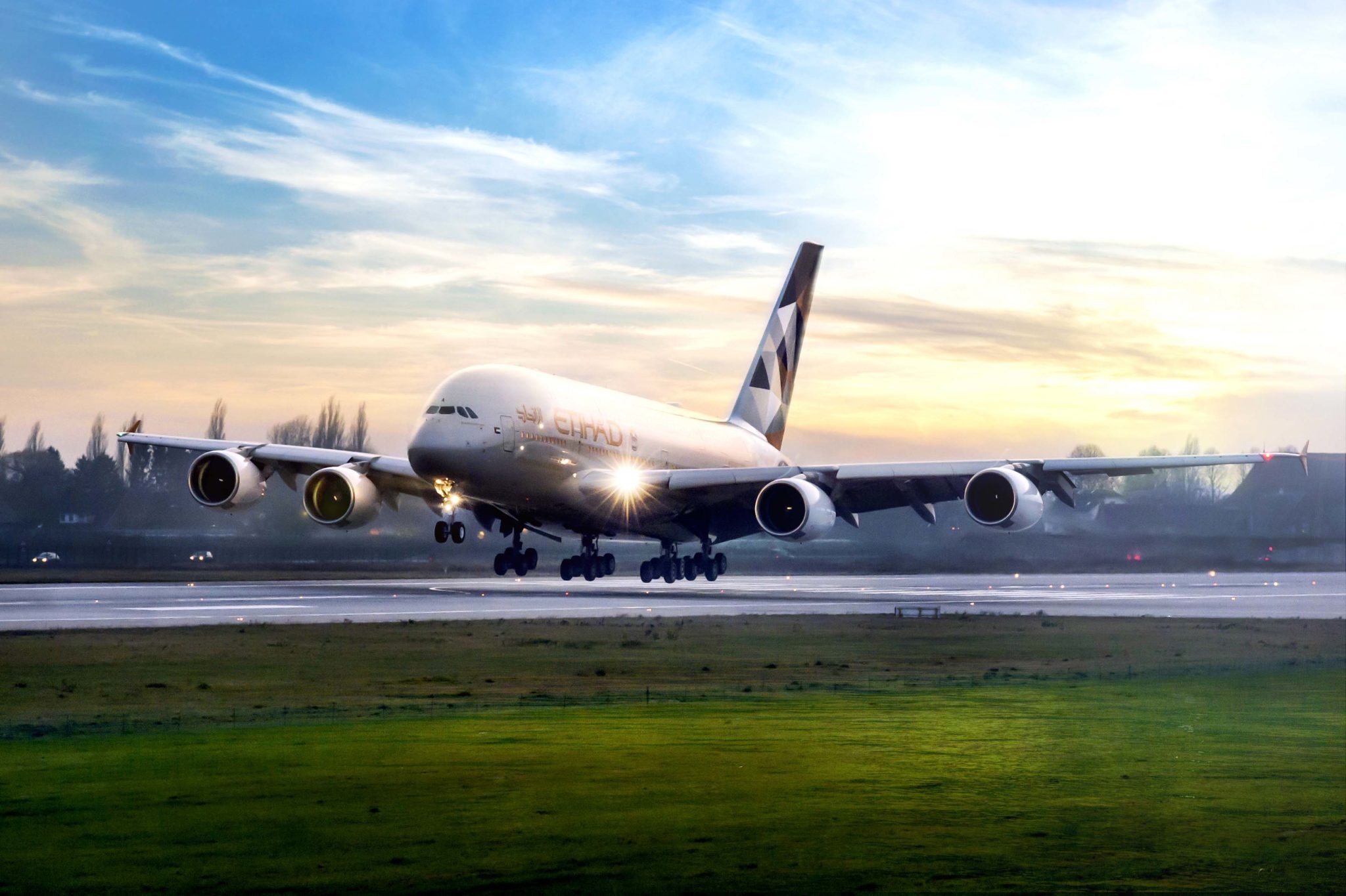 Airbus A380, Etihad Airways fleet, Airbus A380-800, Engineering breakthrough, 2050x1370 HD Desktop