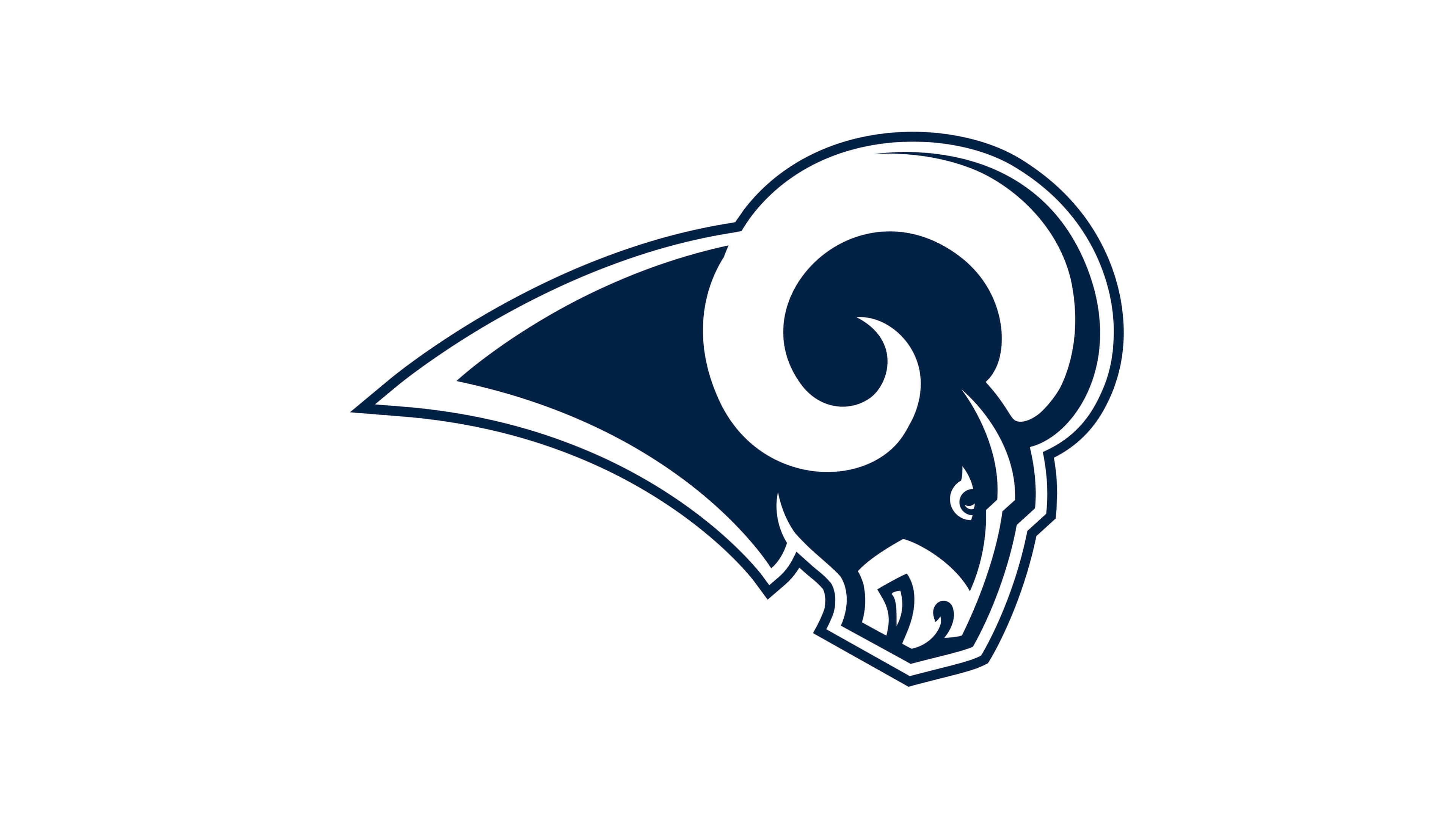 Los Angeles Rams, NFL logo, UHD 4K, 3840x2160 4K Desktop
