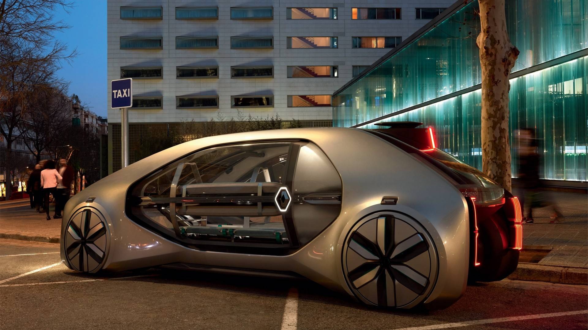 Renault EZ, Innovative concept car, Urban mobility solution, Sustainable transportation, 1920x1080 Full HD Desktop