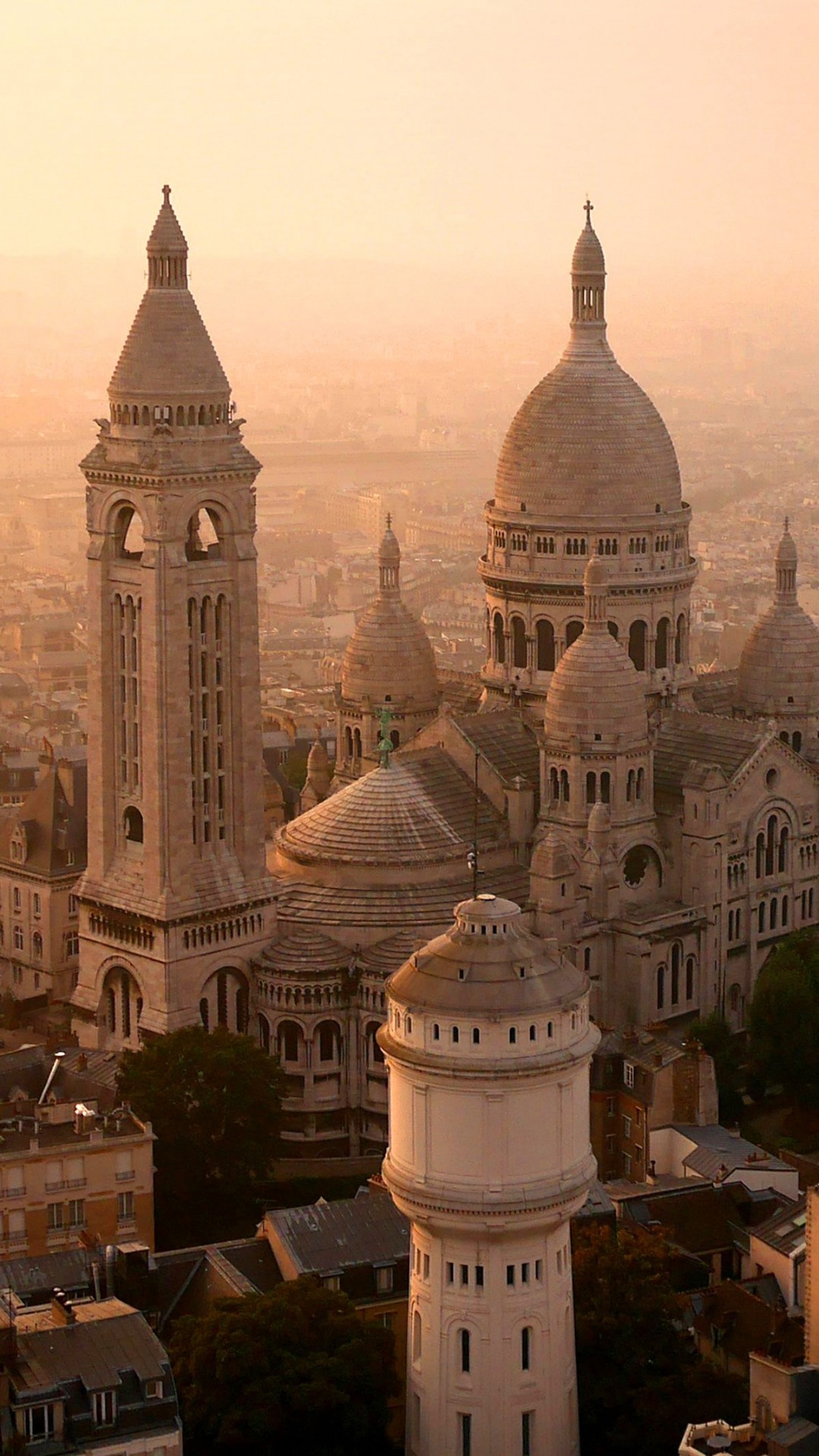 Sacre Cur Paris France, Travel Tourism Architecture, Wallpaper, 1080x1920 Full HD Handy