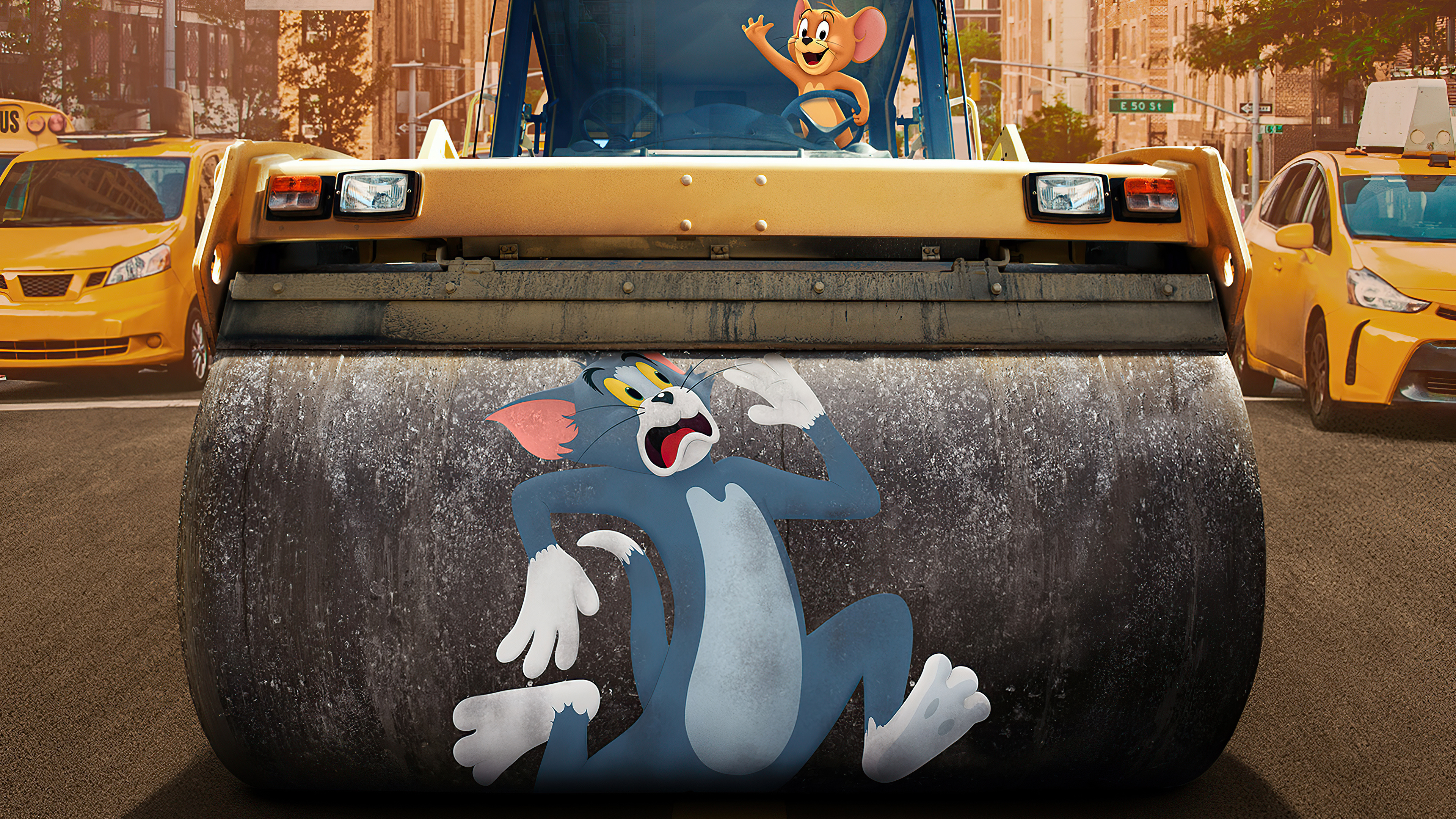 2021 Tom and Jerry, HD movies, Vibrant colors, Unforgettable journey, 3840x2160 4K Desktop