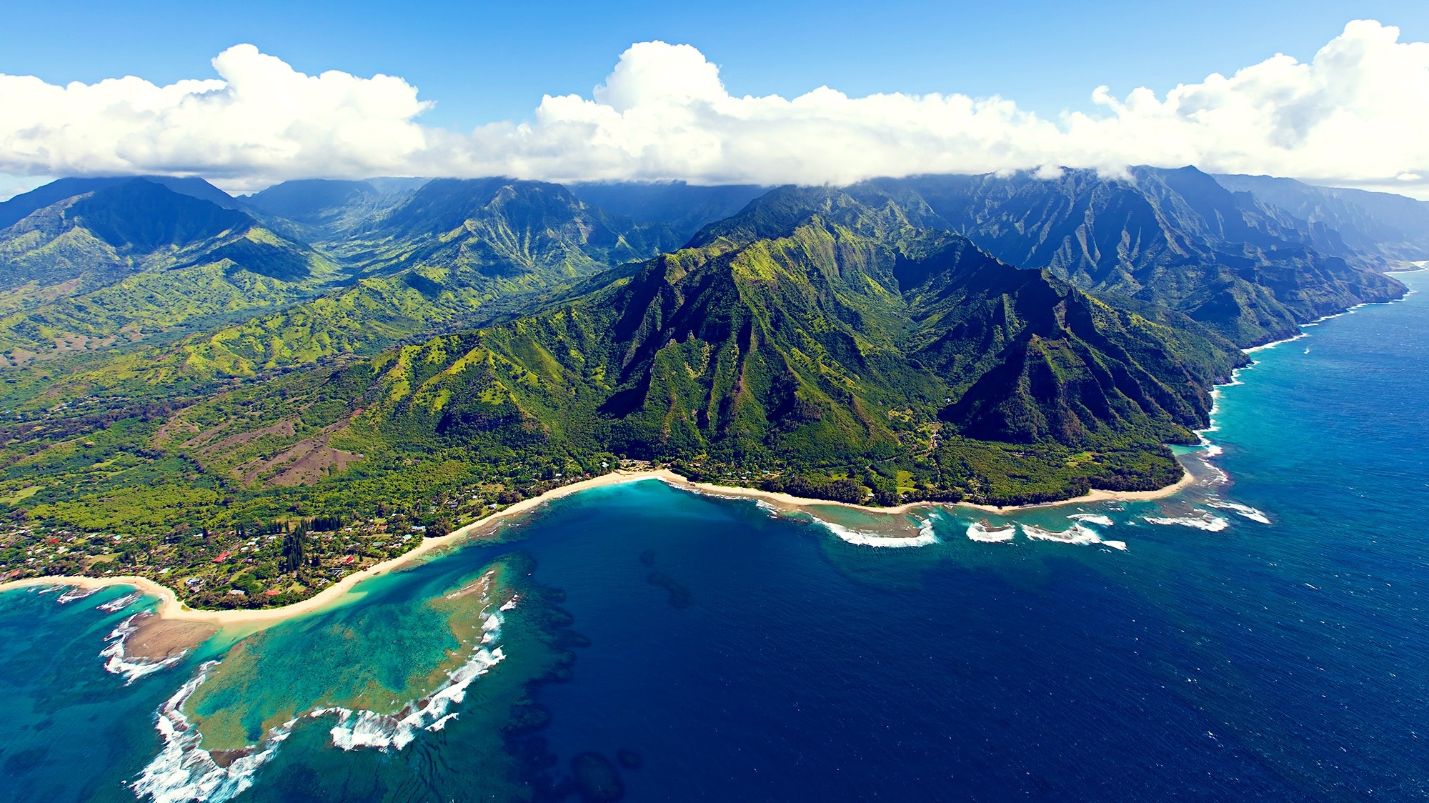Hawaiian Islands, Bizarre model, How Hawaii got its curve, Wired, 2000x1130 HD Desktop