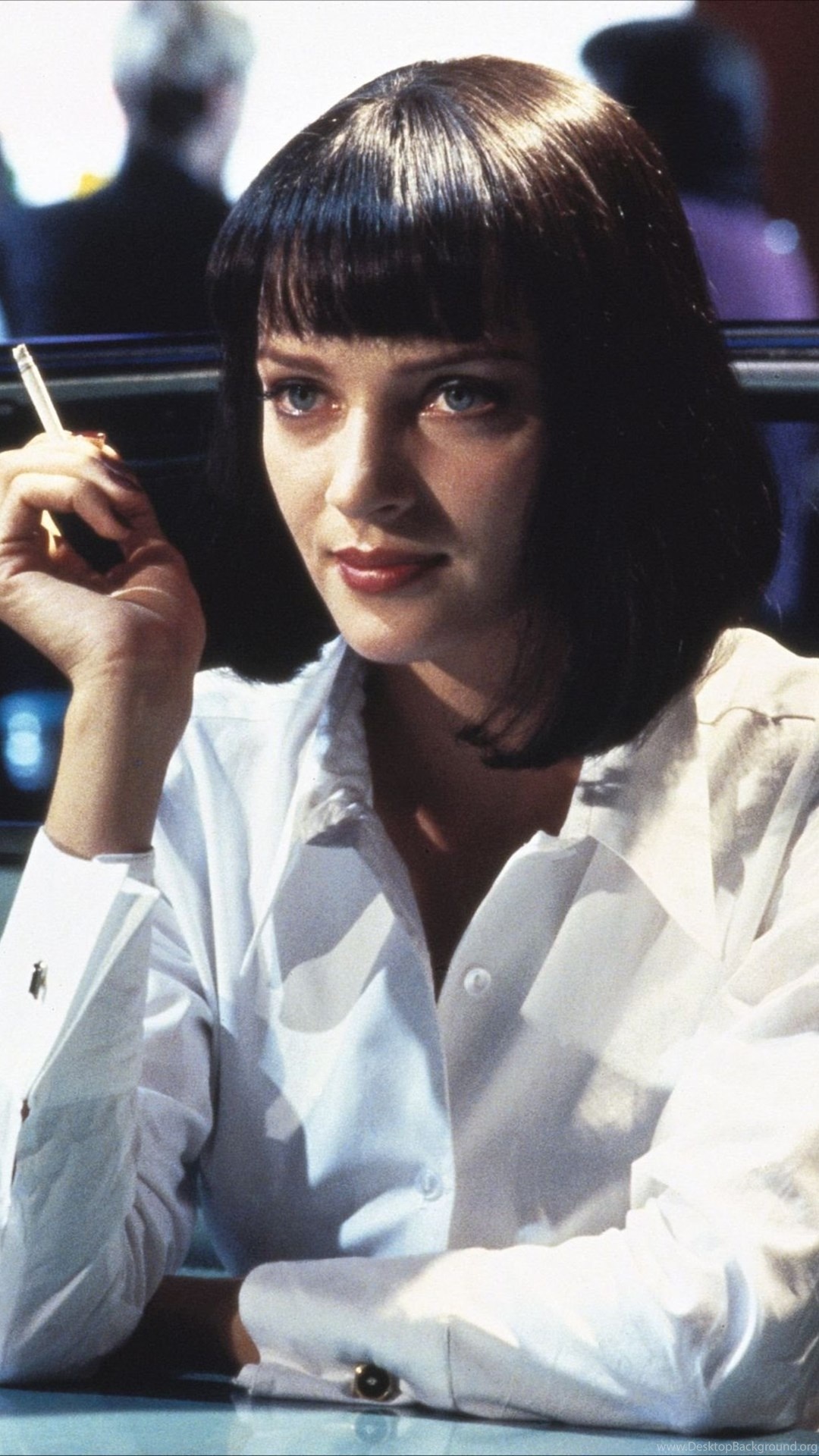 Uma Thurman, Pulp Fiction wallpapers, Top free backgrounds, 1080x1920 Full HD Phone