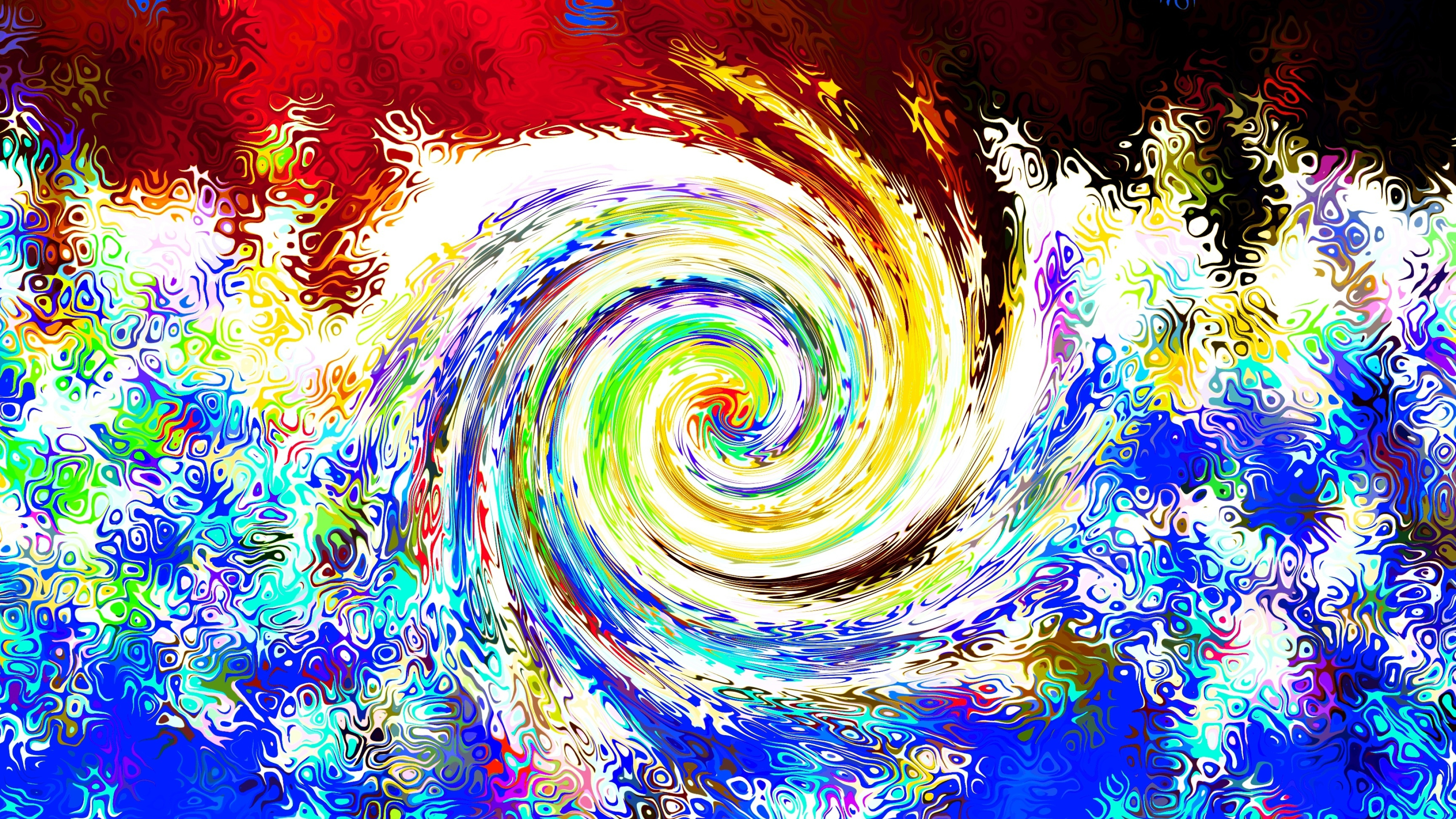 Abstract swirl, 4K Ultra HD, Wallpaper background, Image, 3840x2160 4K Desktop