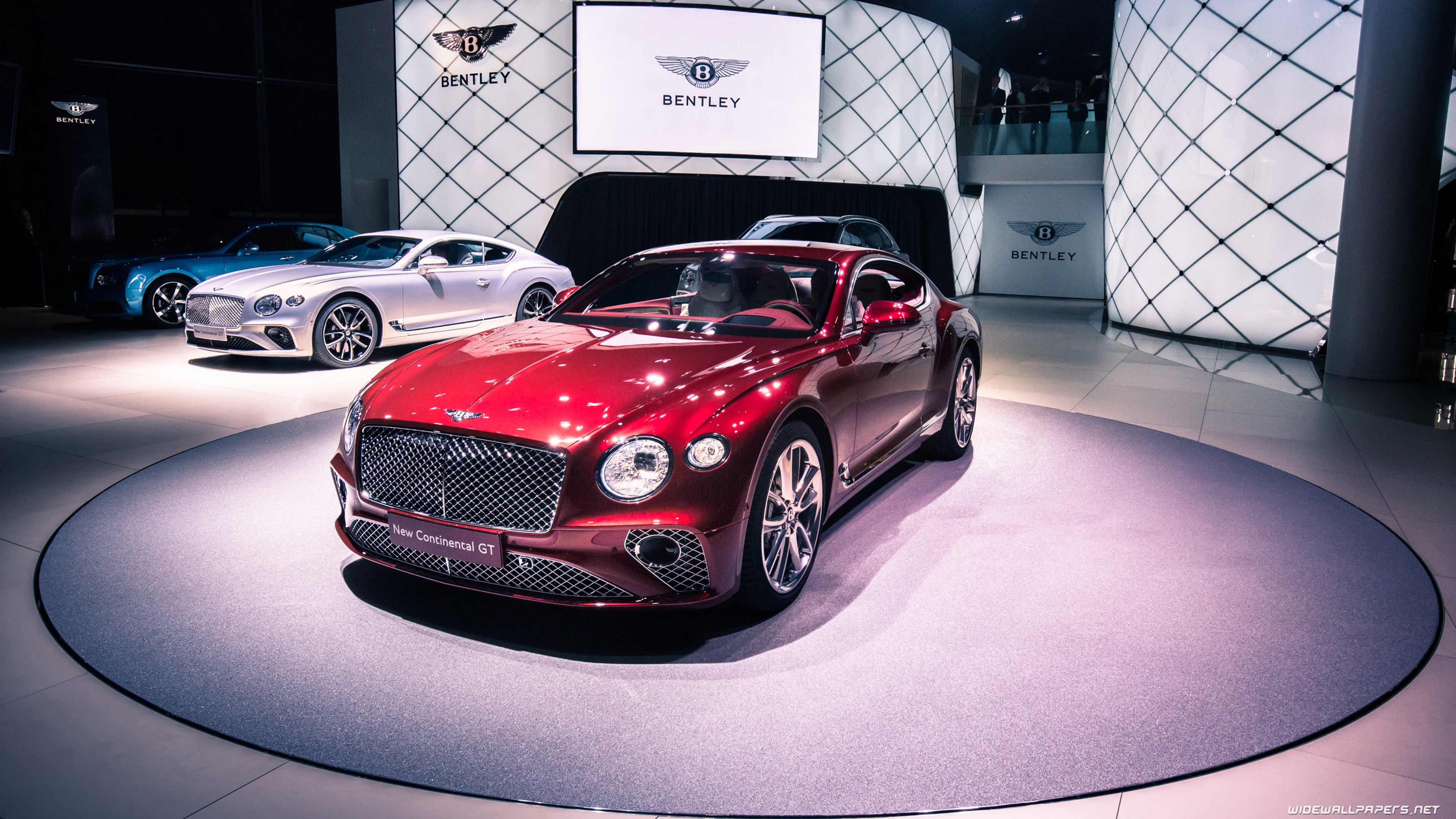 Bentley Continental GT, Luxury grand tourer, Exquisite interior, Opulent comfort, 3840x2160 4K Desktop