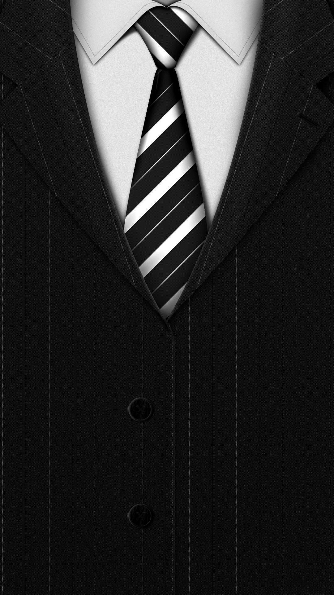 Tie, Abstract black suit, iPhone 6 wallpaper, Cool wallpapers for phones, 1080x1920 Full HD Phone